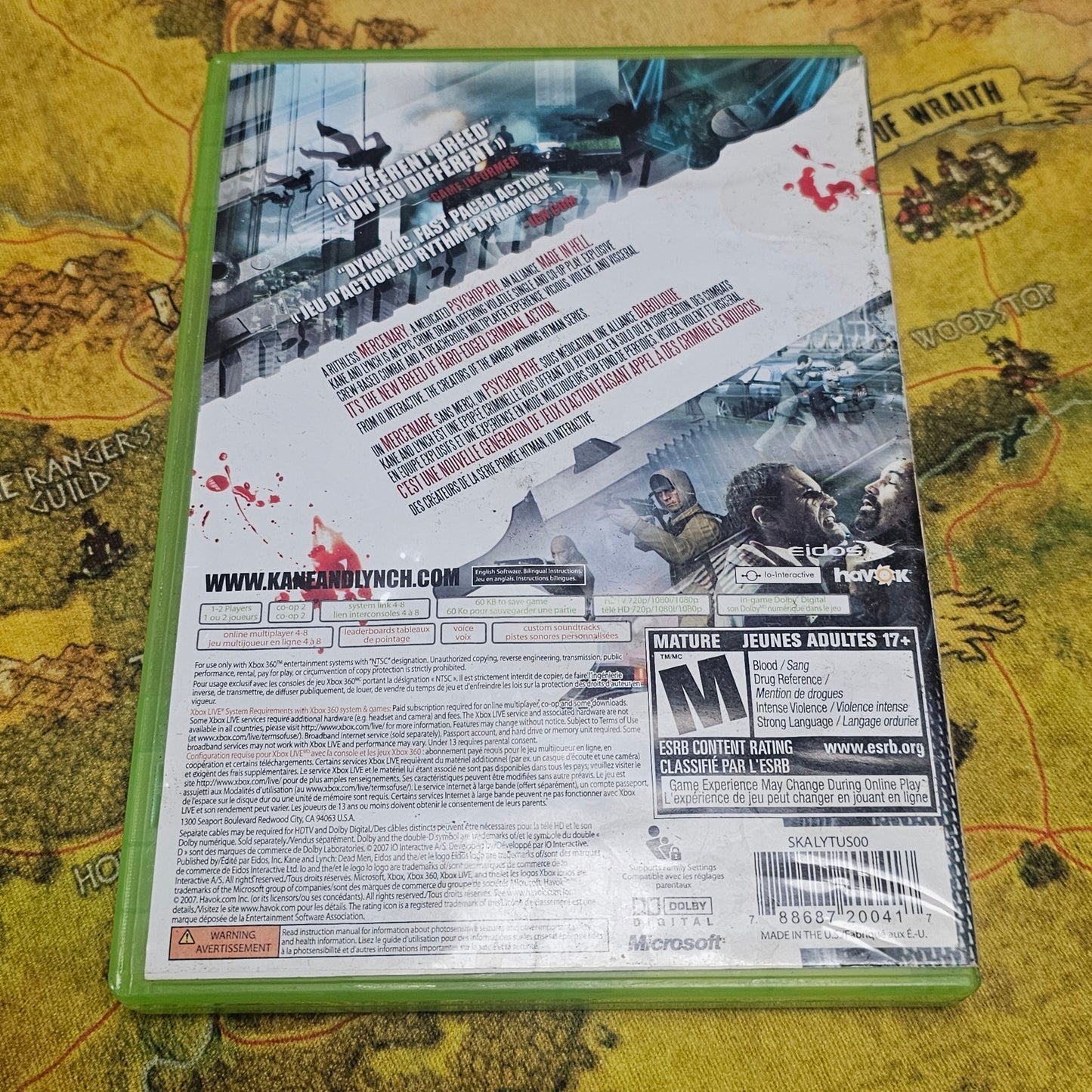 154: Kane & Lynch: Dead Men - XBox 360