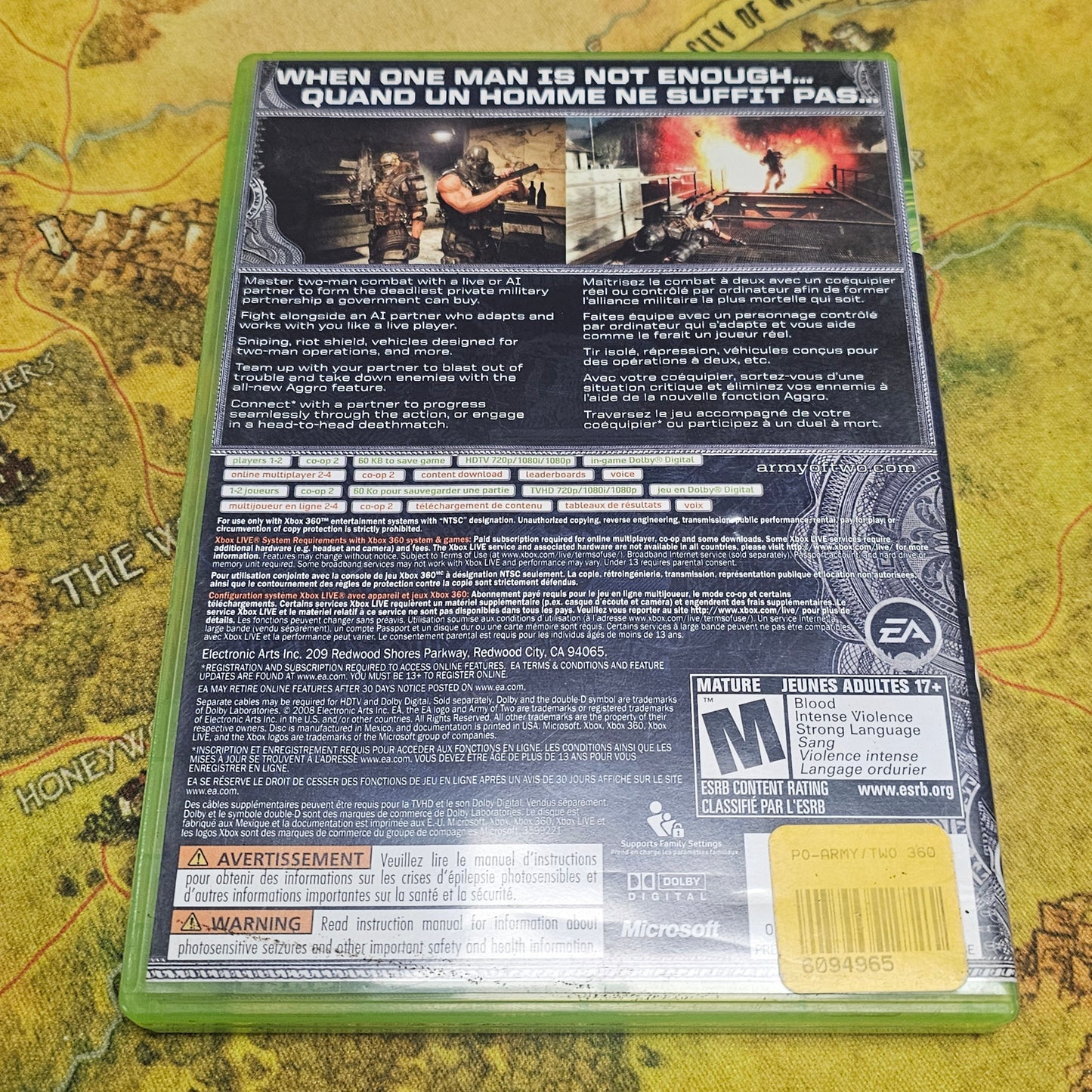 148: Army of Two - XBox 360
