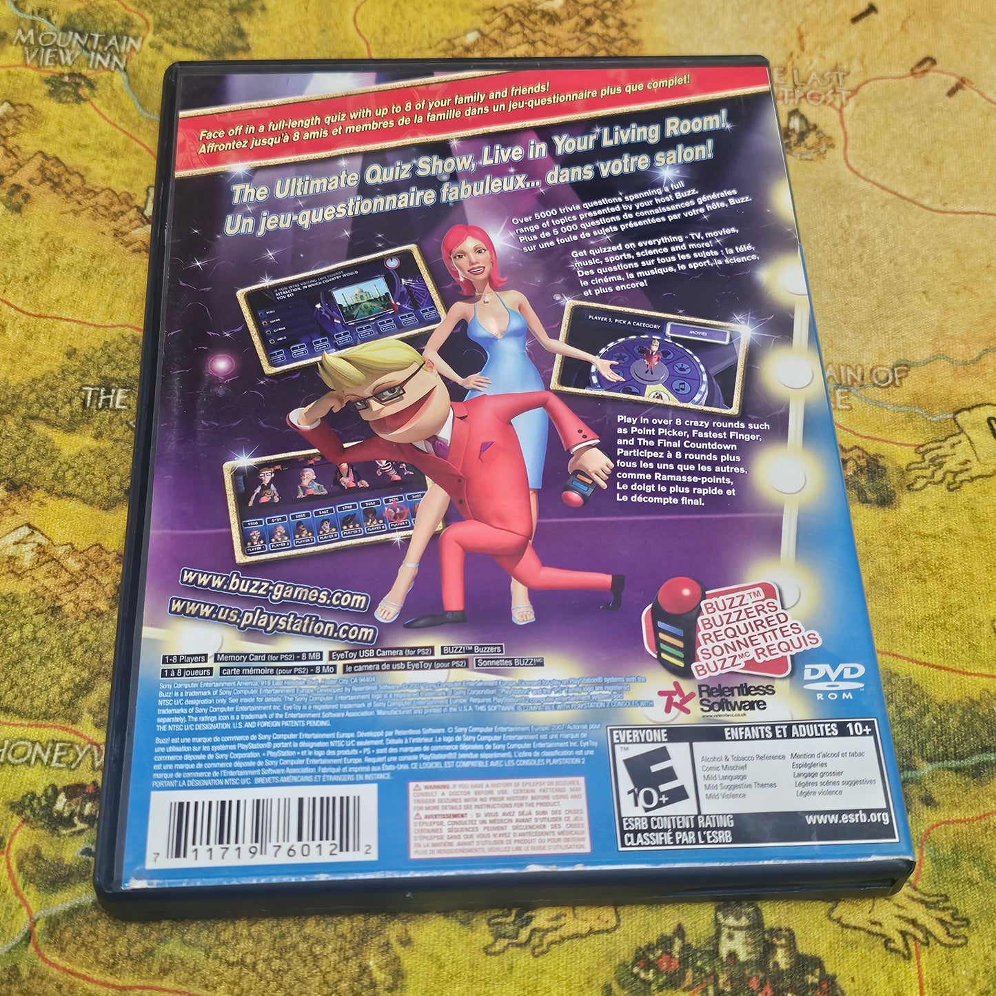 104: Buzz! The Mega Quiz - PS2