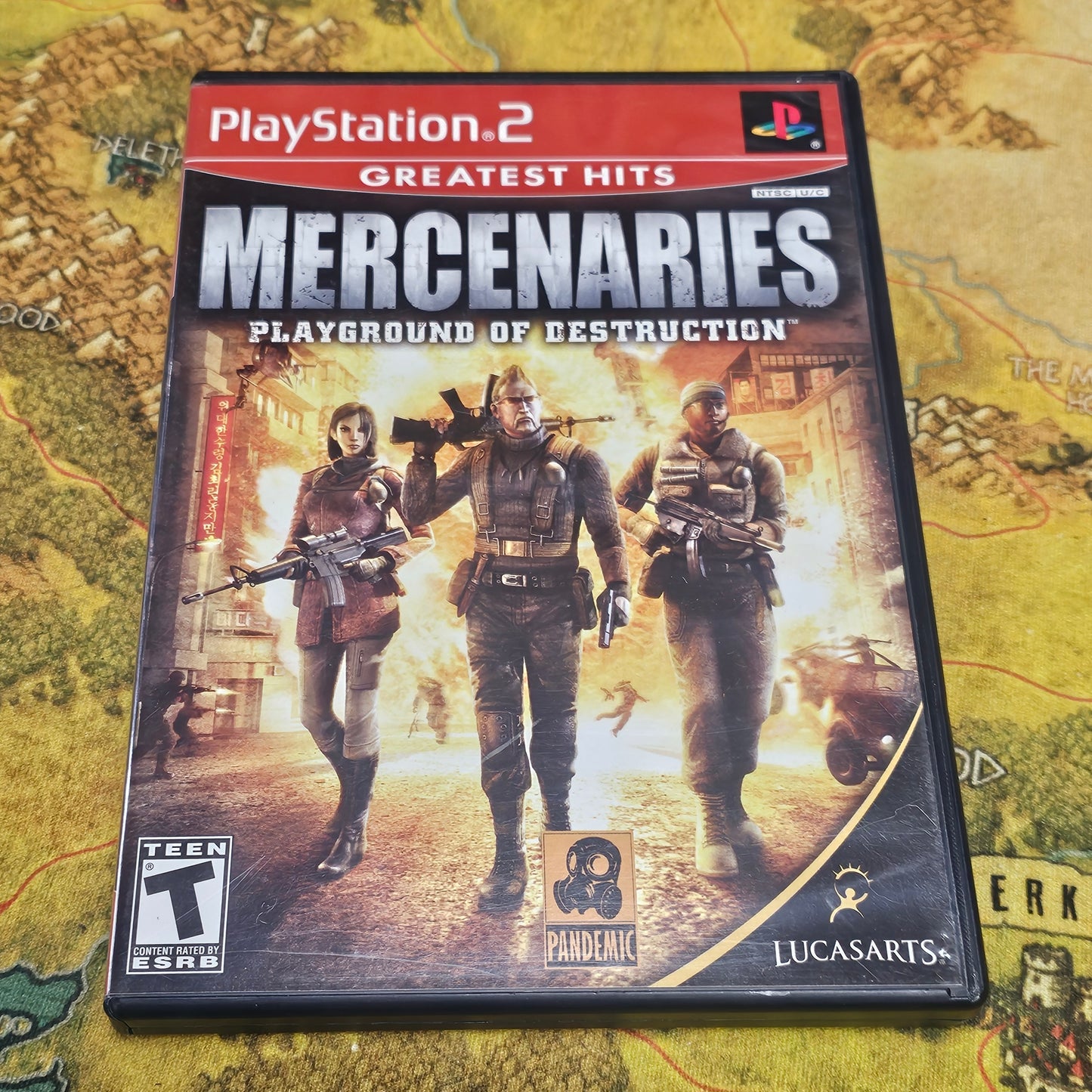 101: Mercenaries: Playground of Destruction - PS2