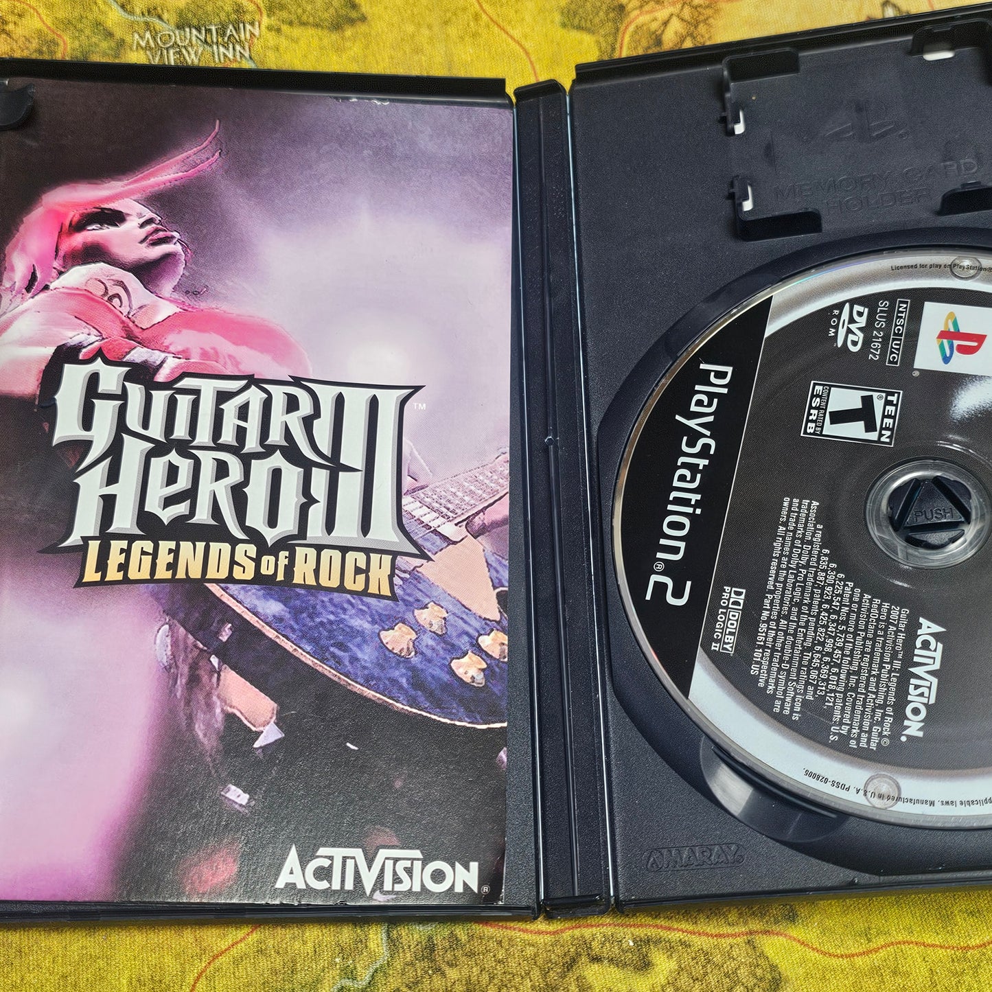 098: Guitar Hero III: Legends of Rock - PS2