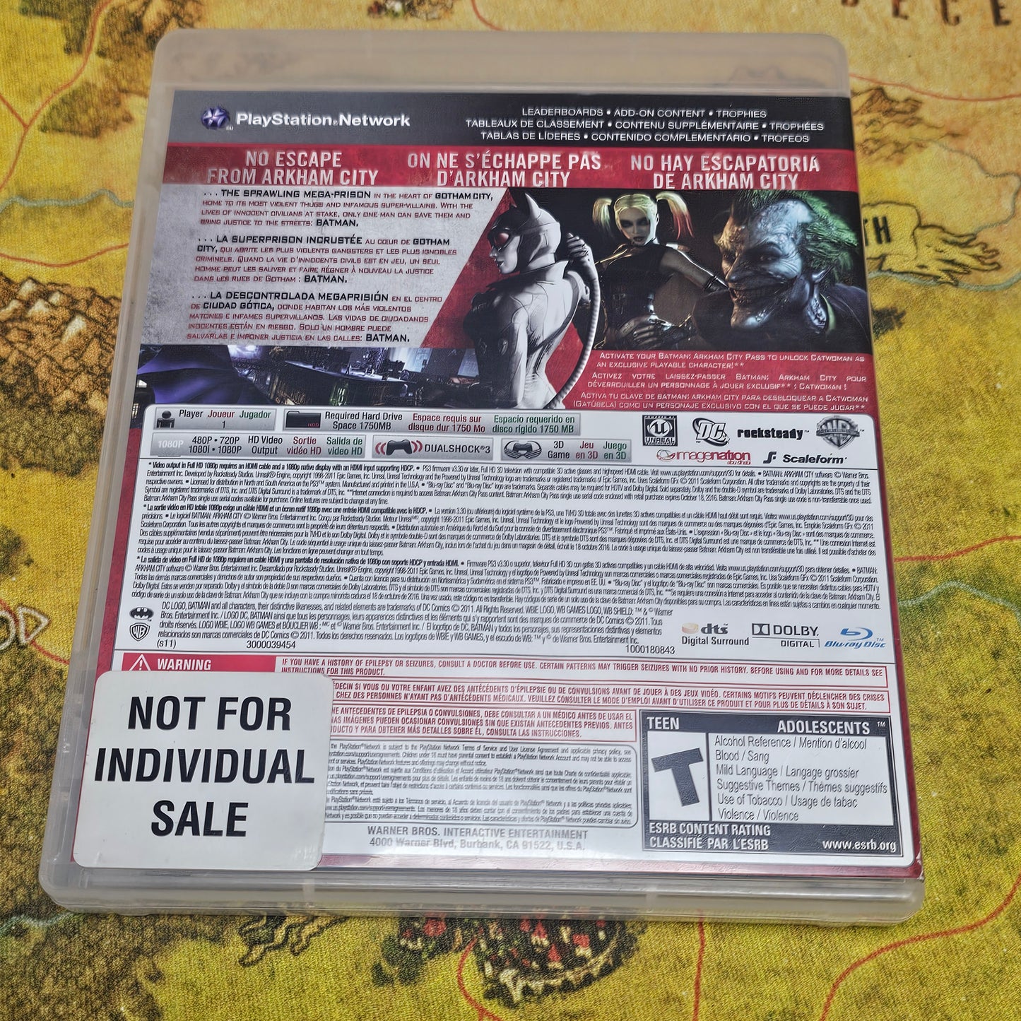 138: Batman Arkham City - PS3