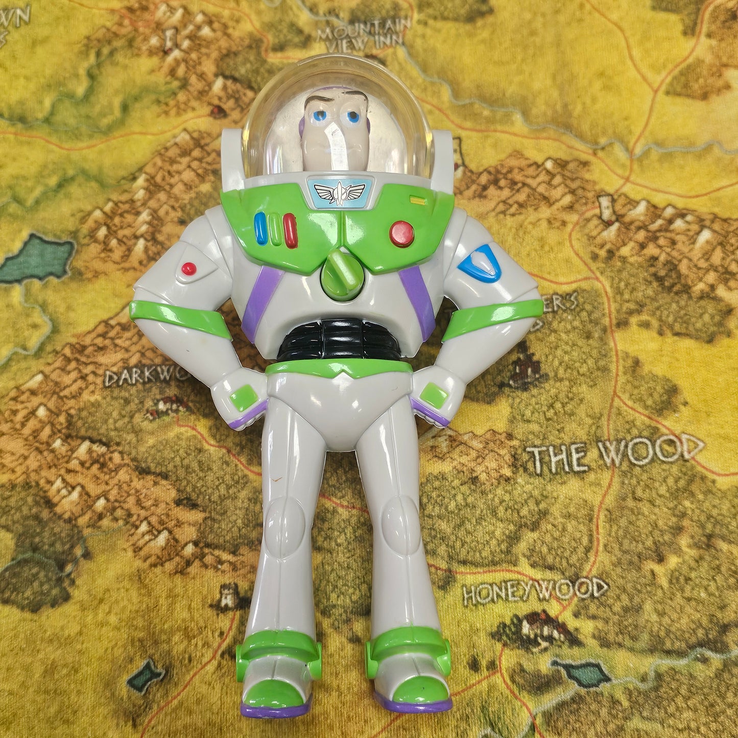 062: Buzz Lightyear Empty Candy Dispenser