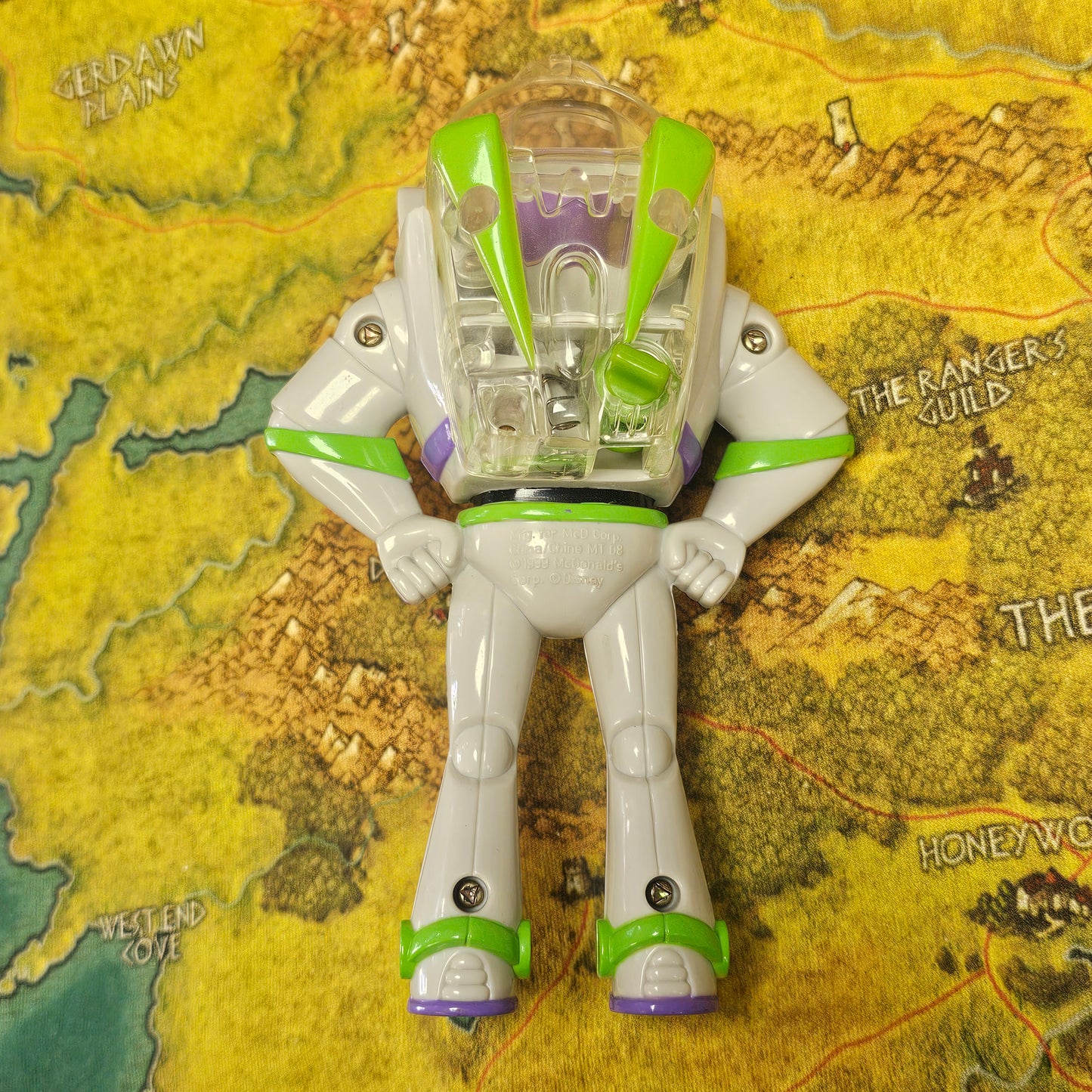 062: Buzz Lightyear Empty Candy Dispenser