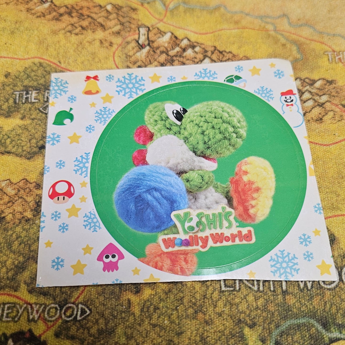 043: Yoshi's Wooly World Sticker