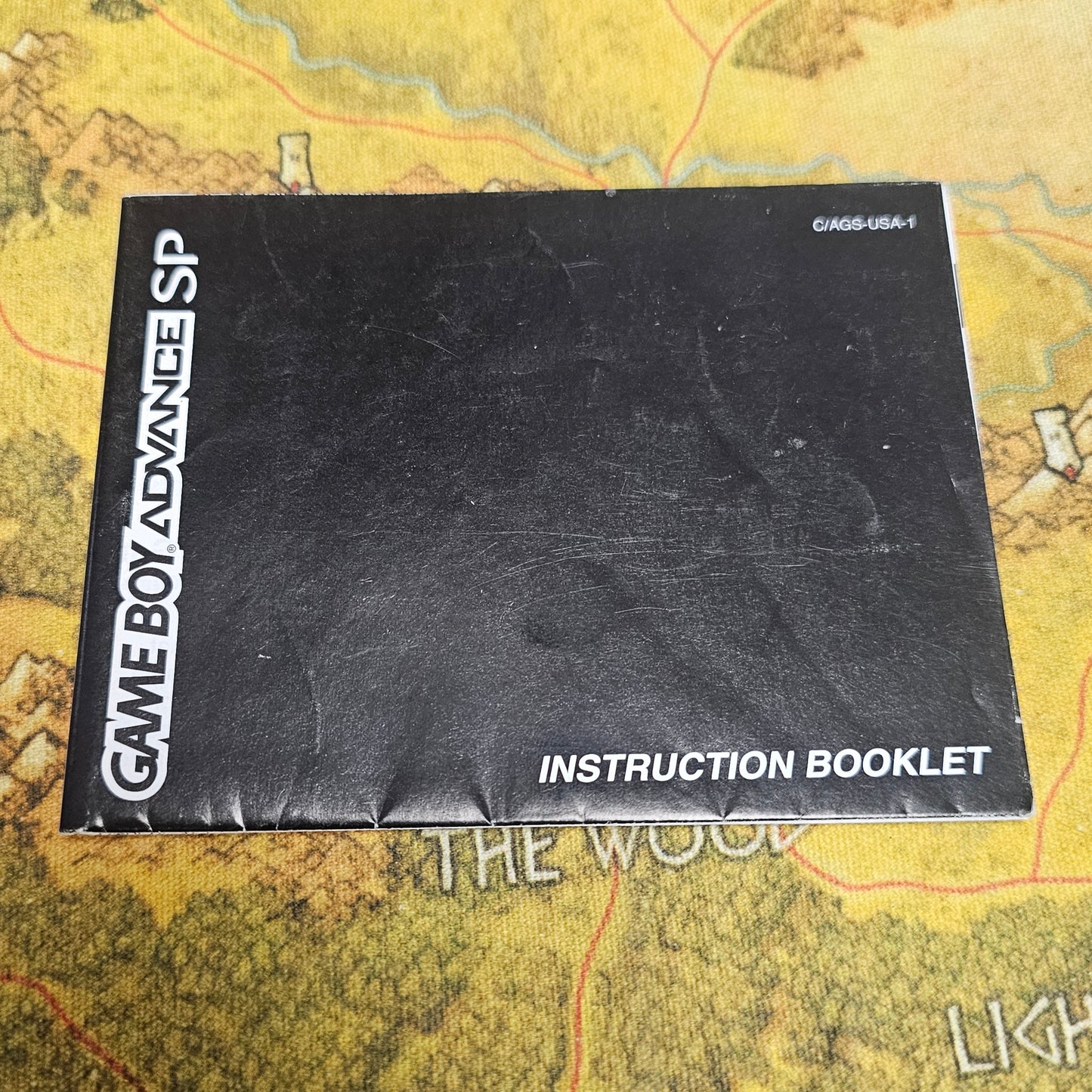 041: GBA SP Instruction Booklet