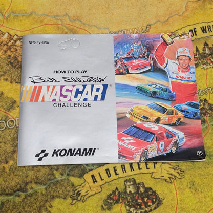036: MANUAL: Bill Elliott's NASCAR Challenge - NES
