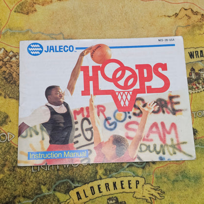 038: MANUAL: Hoops - NES