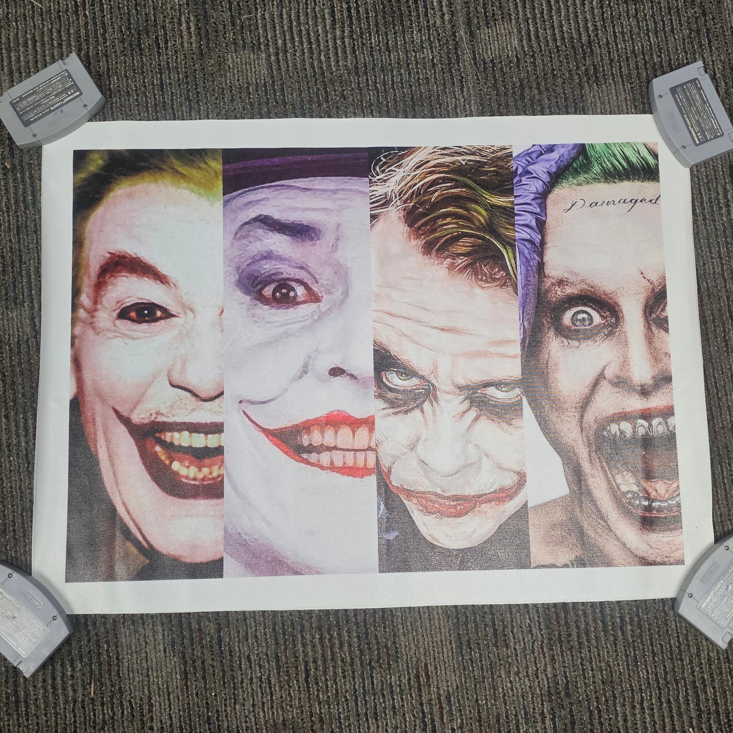052: Canvas Joker Poster