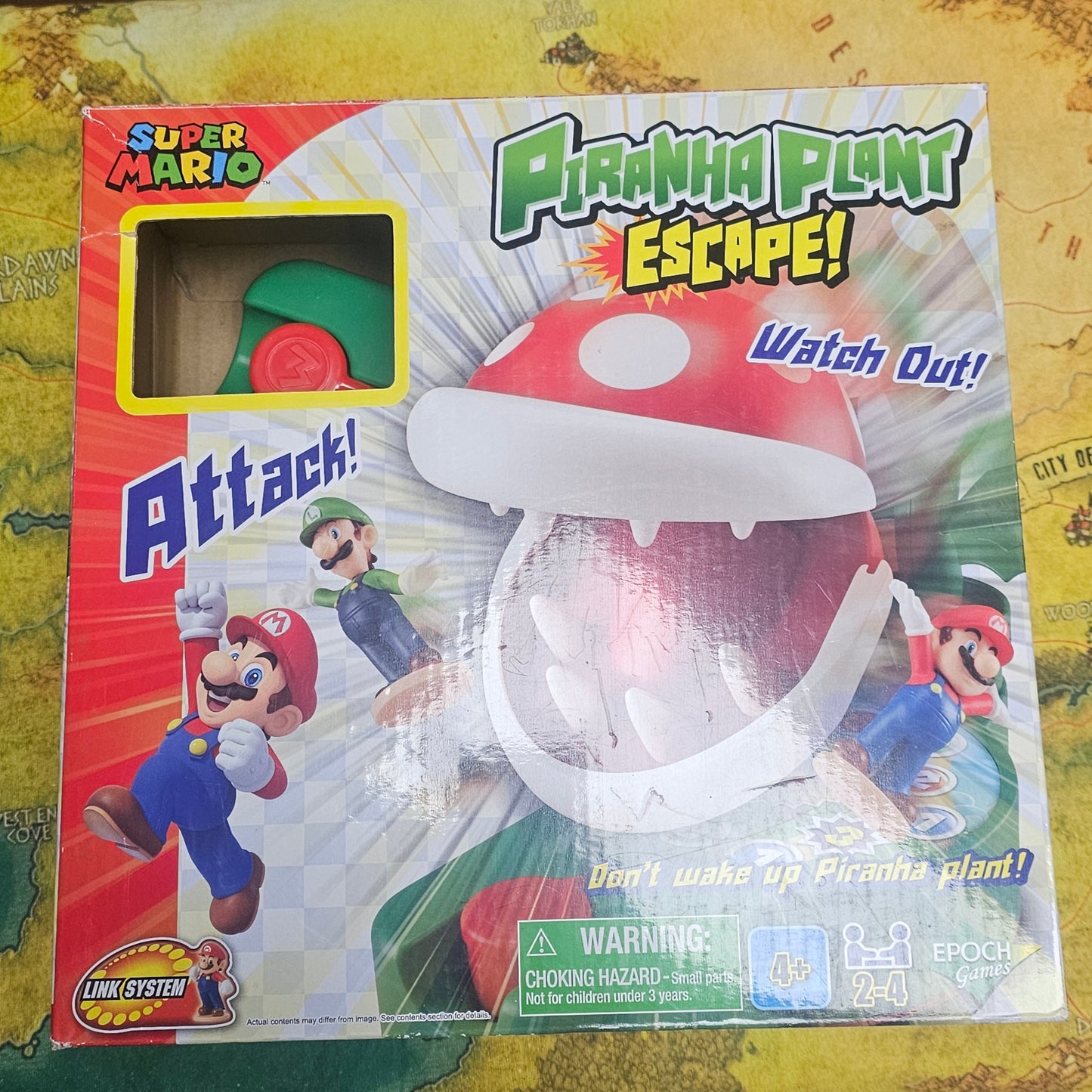 053: Piranha Plant Escape! Board Game