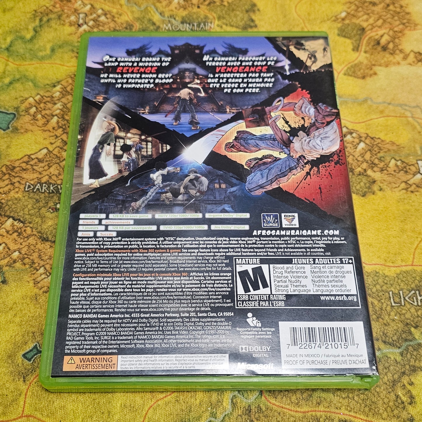 157: Afro Samurai - XBox 360