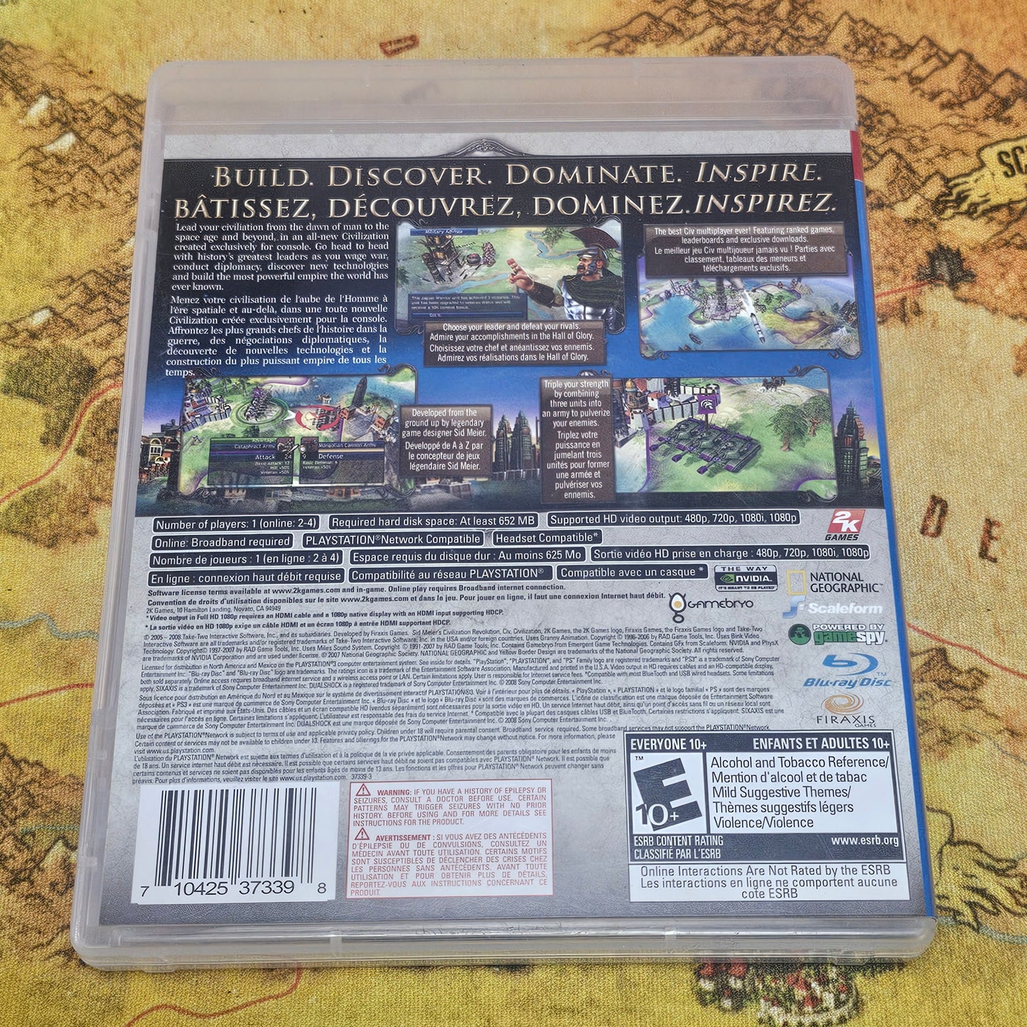 093: Sid Meier's Civilization Revolution - PS3