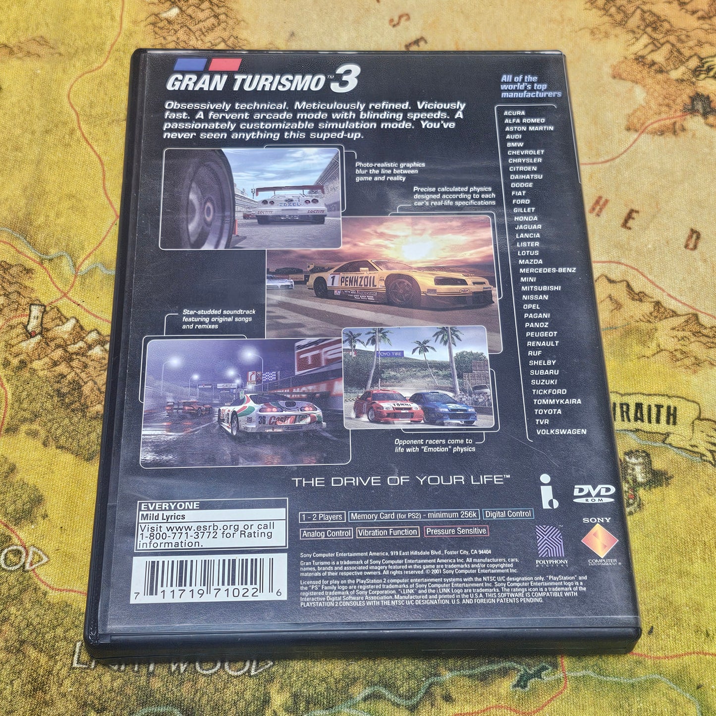 082: Gran Turismo 3: A-Spec - PS2
