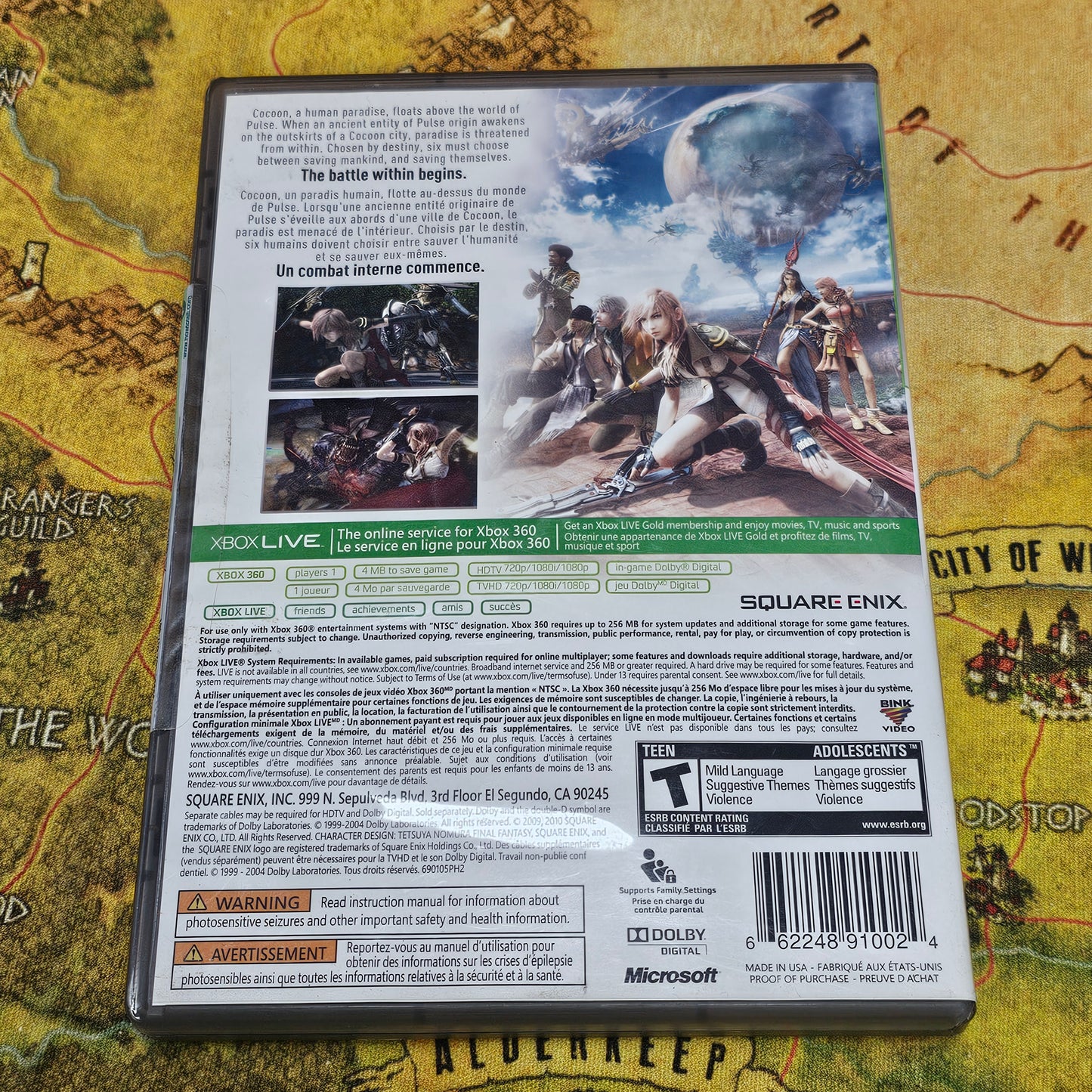 078: Final Fantasy XIII - XBox 360