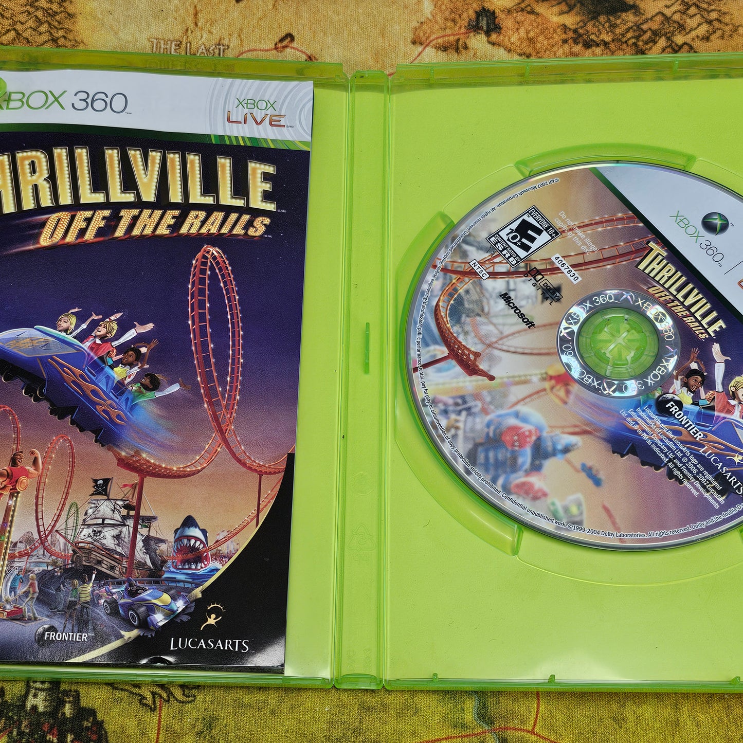 072: Thrillville: Off the Rails - XBox 360