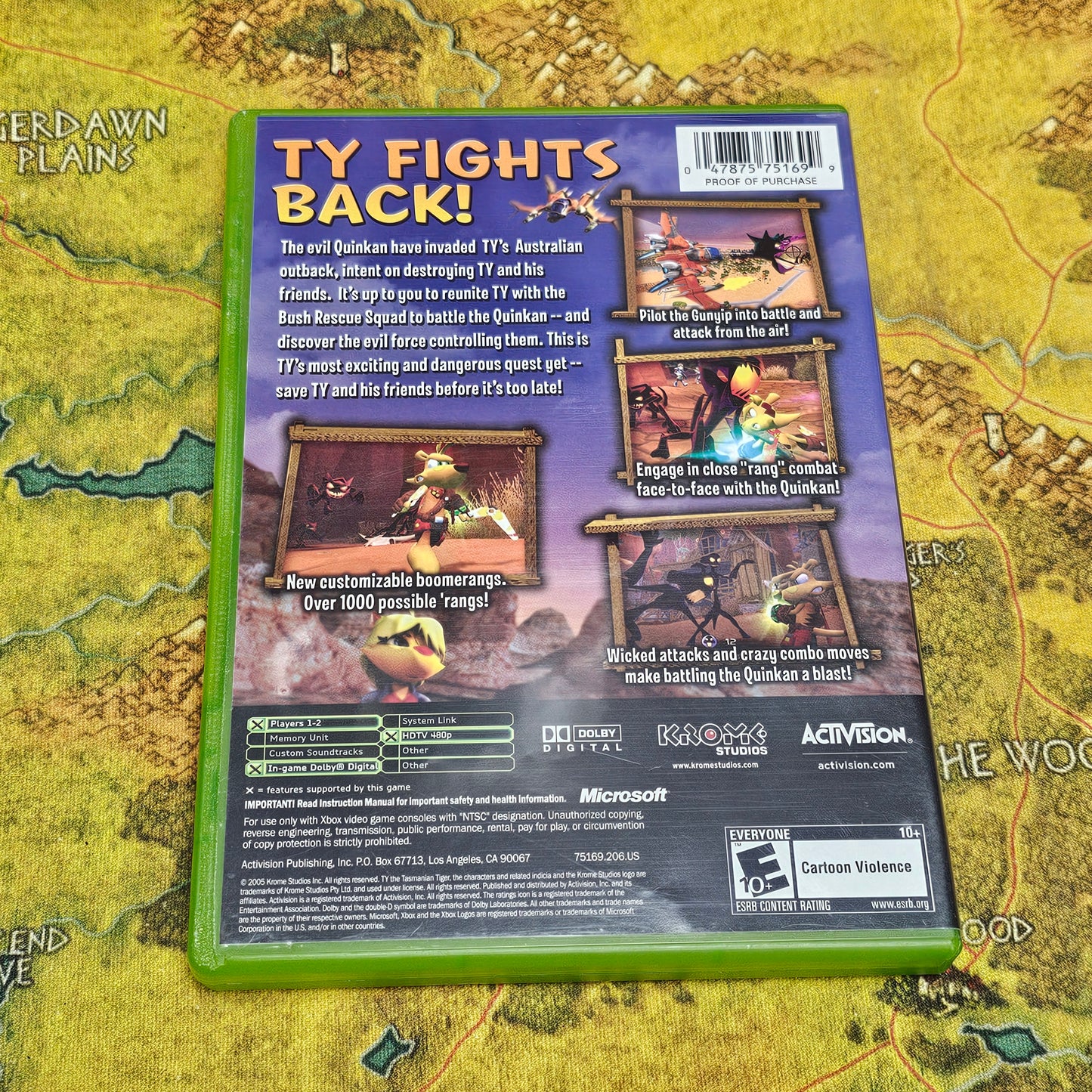010: Ty the Tasmanian Tiger 3: Night of the Quinkan - XBox