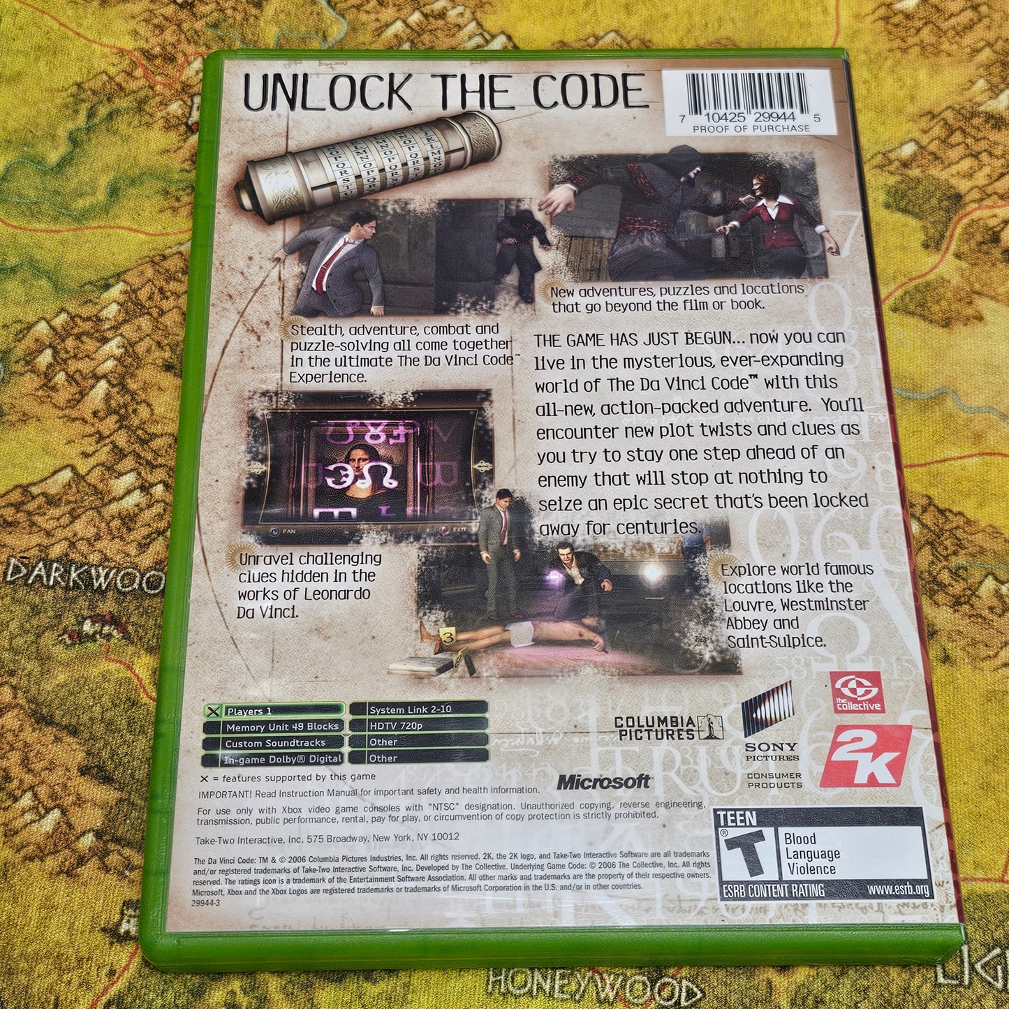 008: Davinci Code - XBox