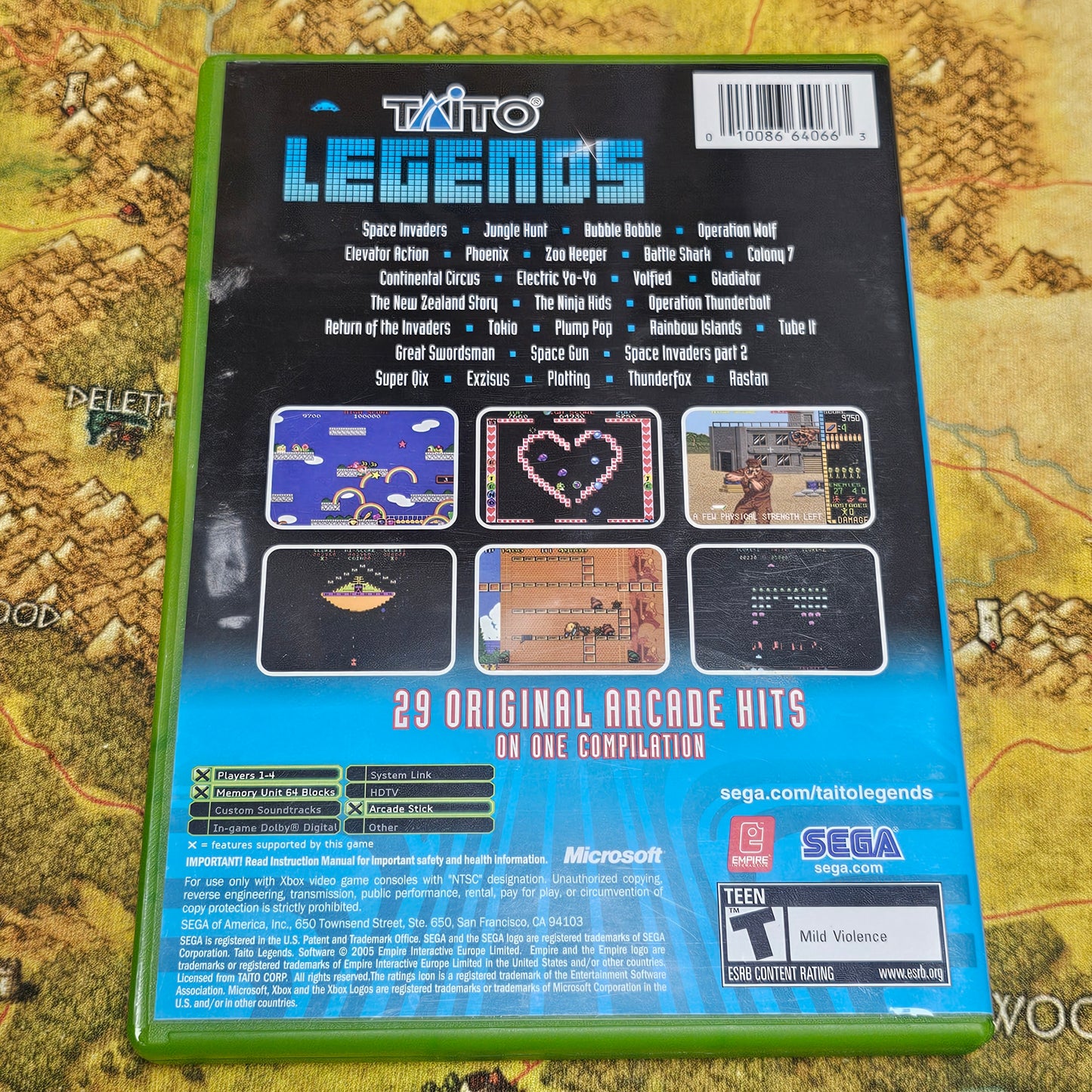 005: Taito Legends - XBox