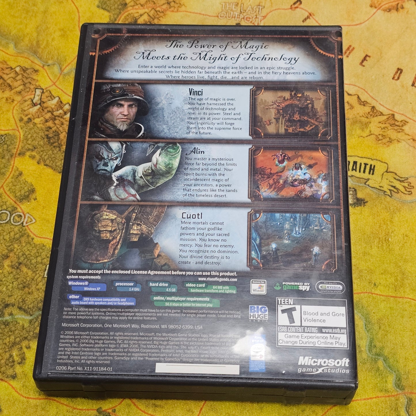 087: Rise of Nations: Rise of Legends - PC