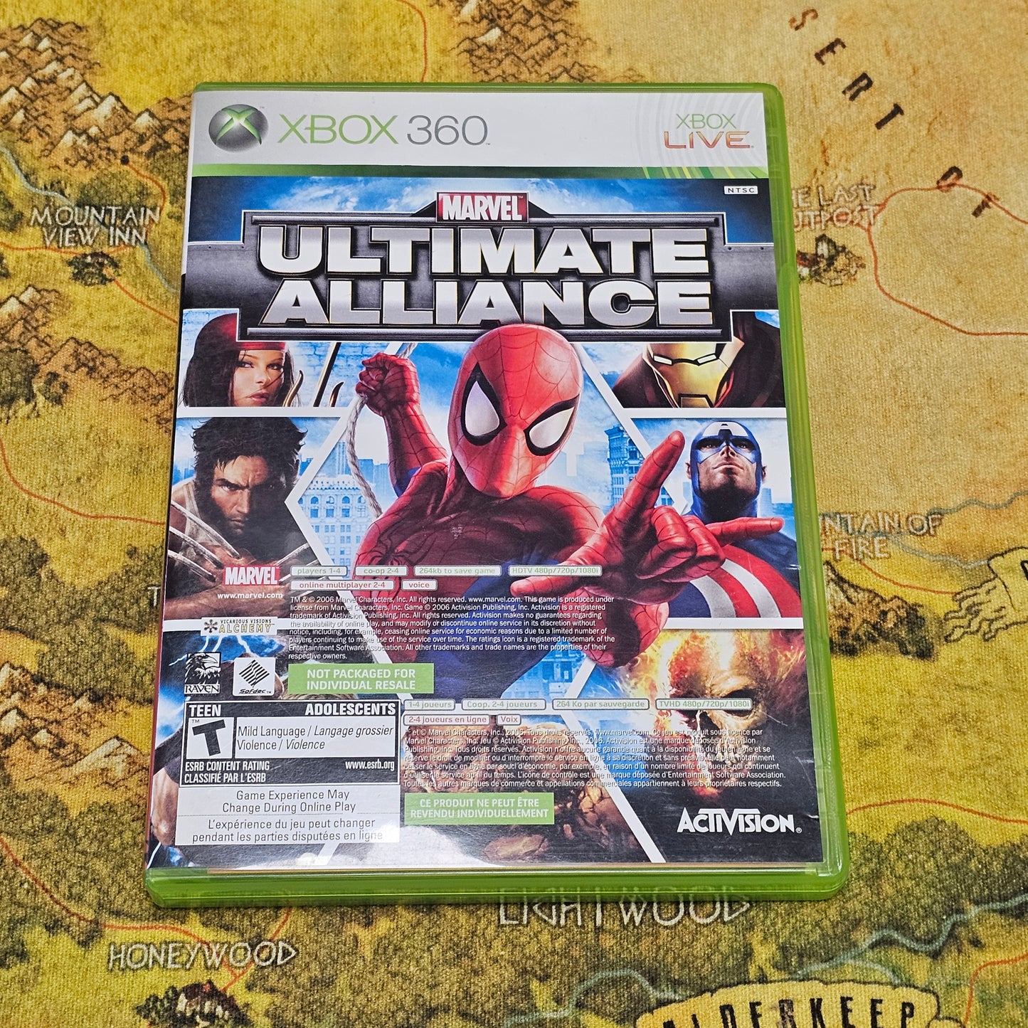 015: Marvel: Ultimate Alliance / Forza Motorsport 2 - XBox 360