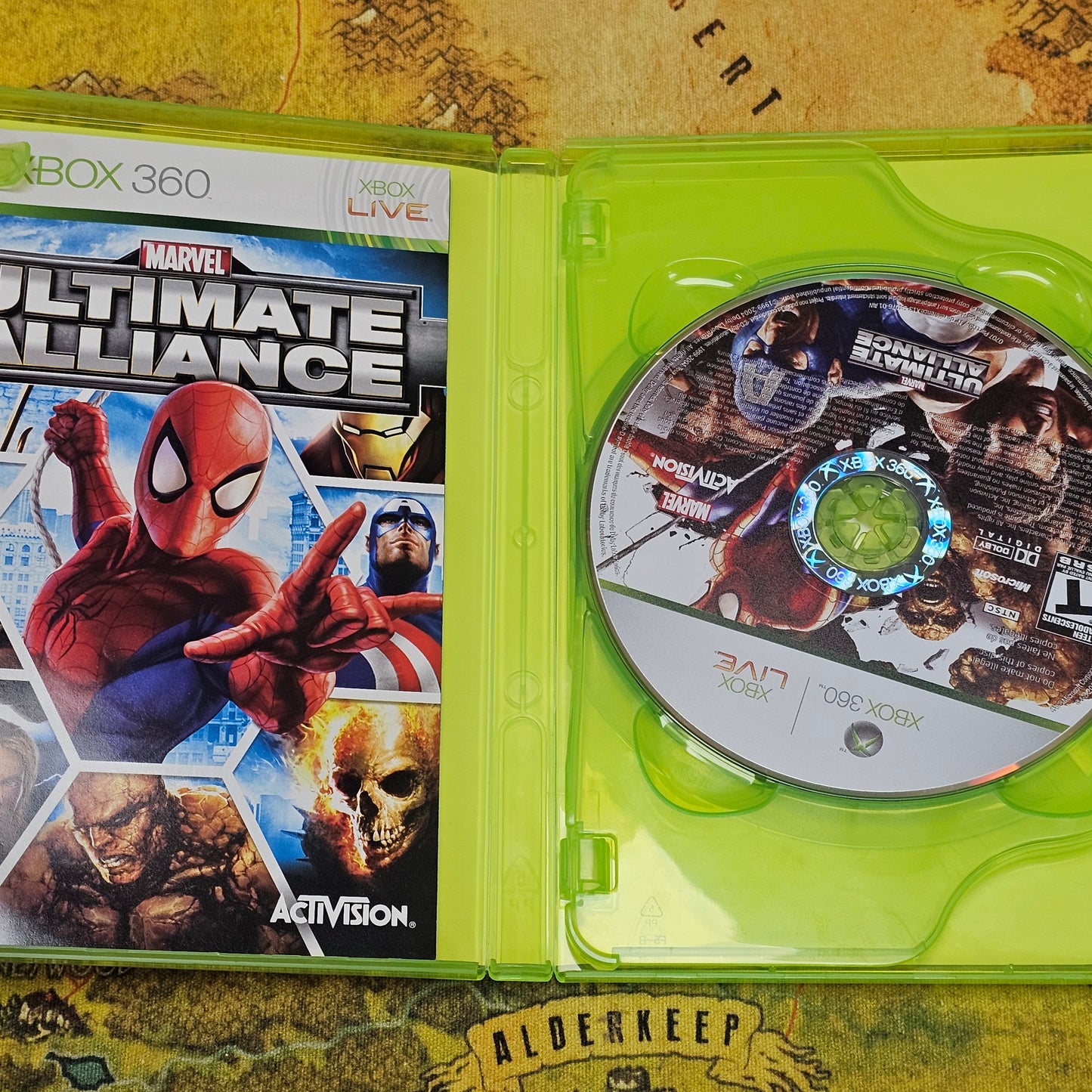 015: Marvel: Ultimate Alliance / Forza Motorsport 2 - XBox 360
