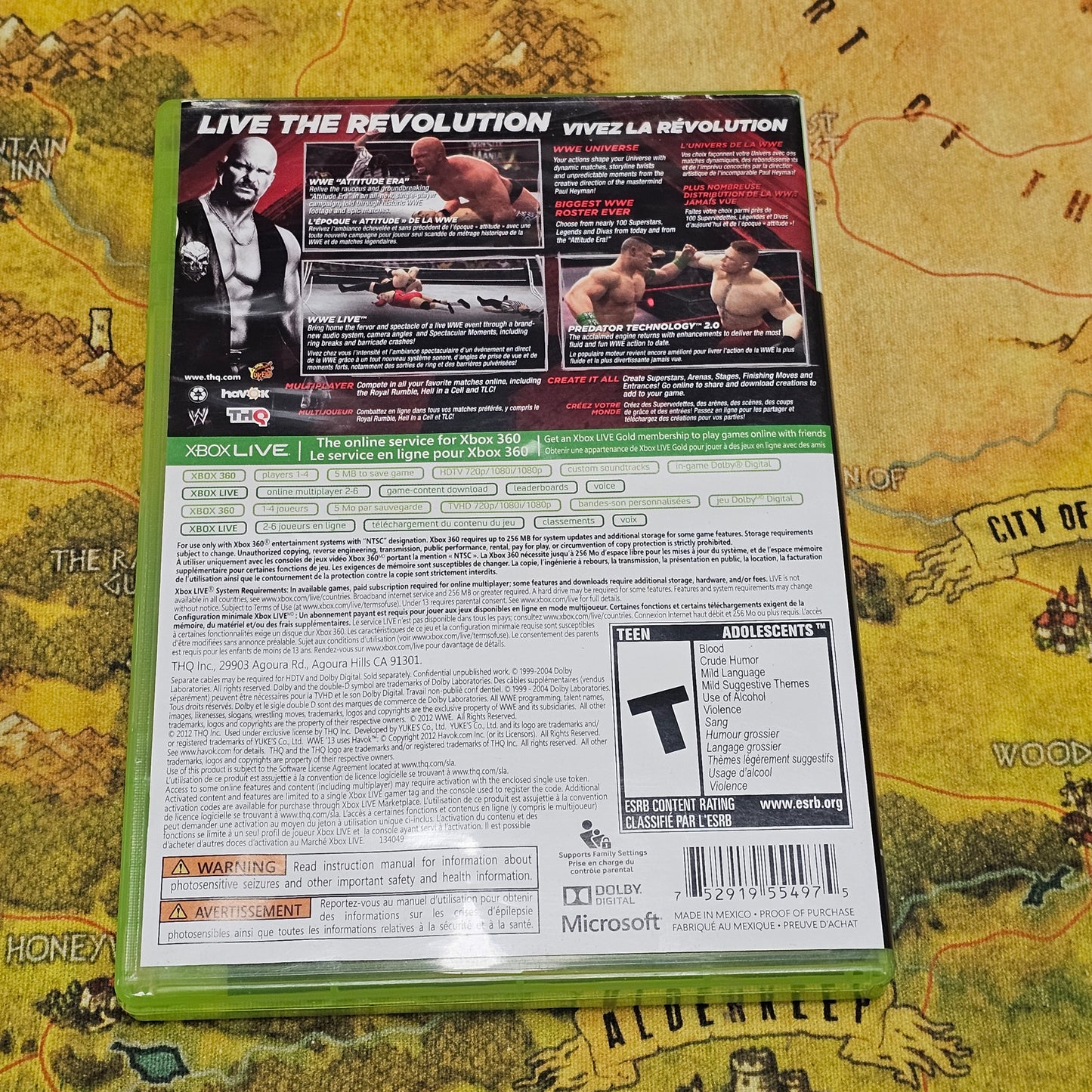 017: WWE 13 - XBox 360