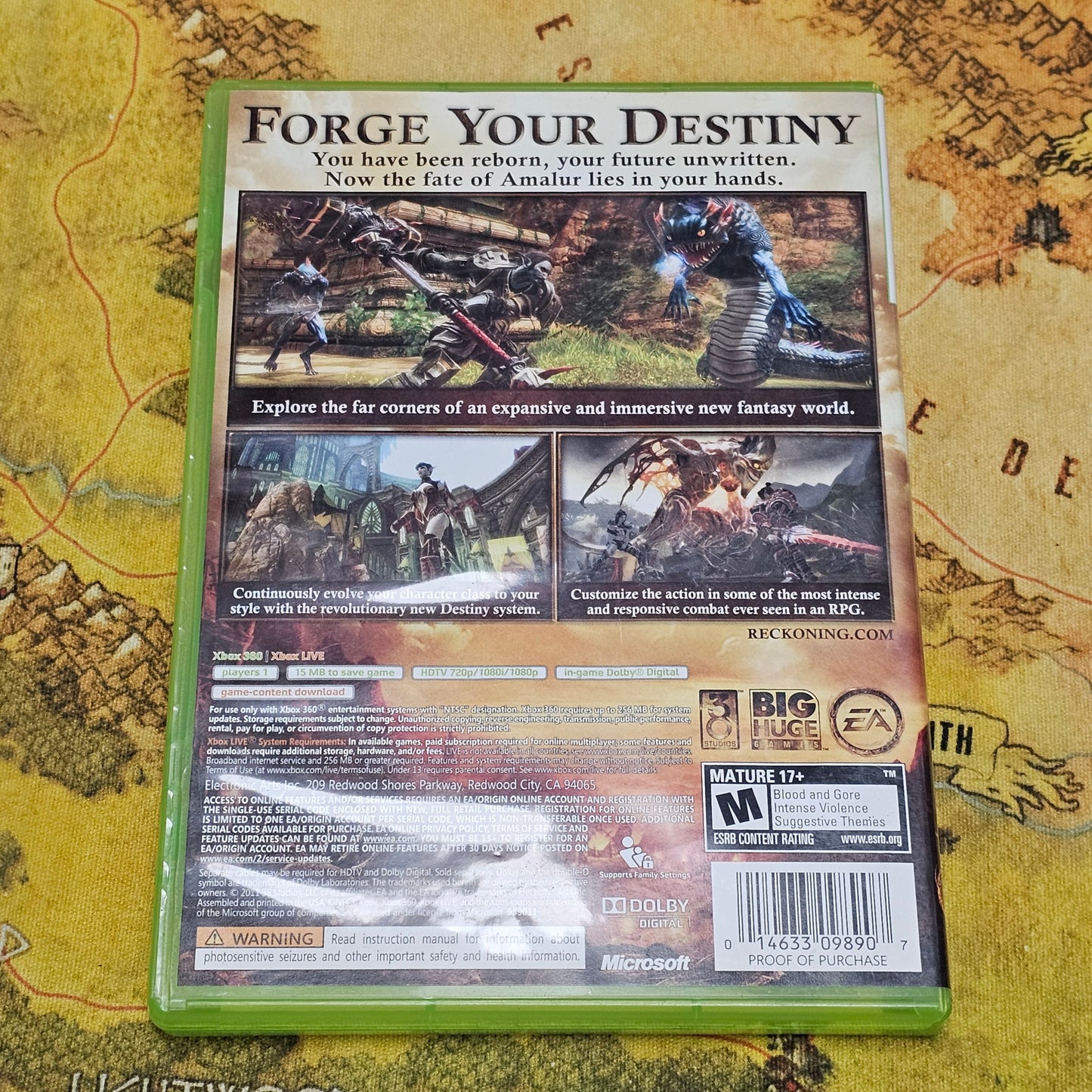 019: Kingdoms of Amalur: Reckoning - XBox 360
