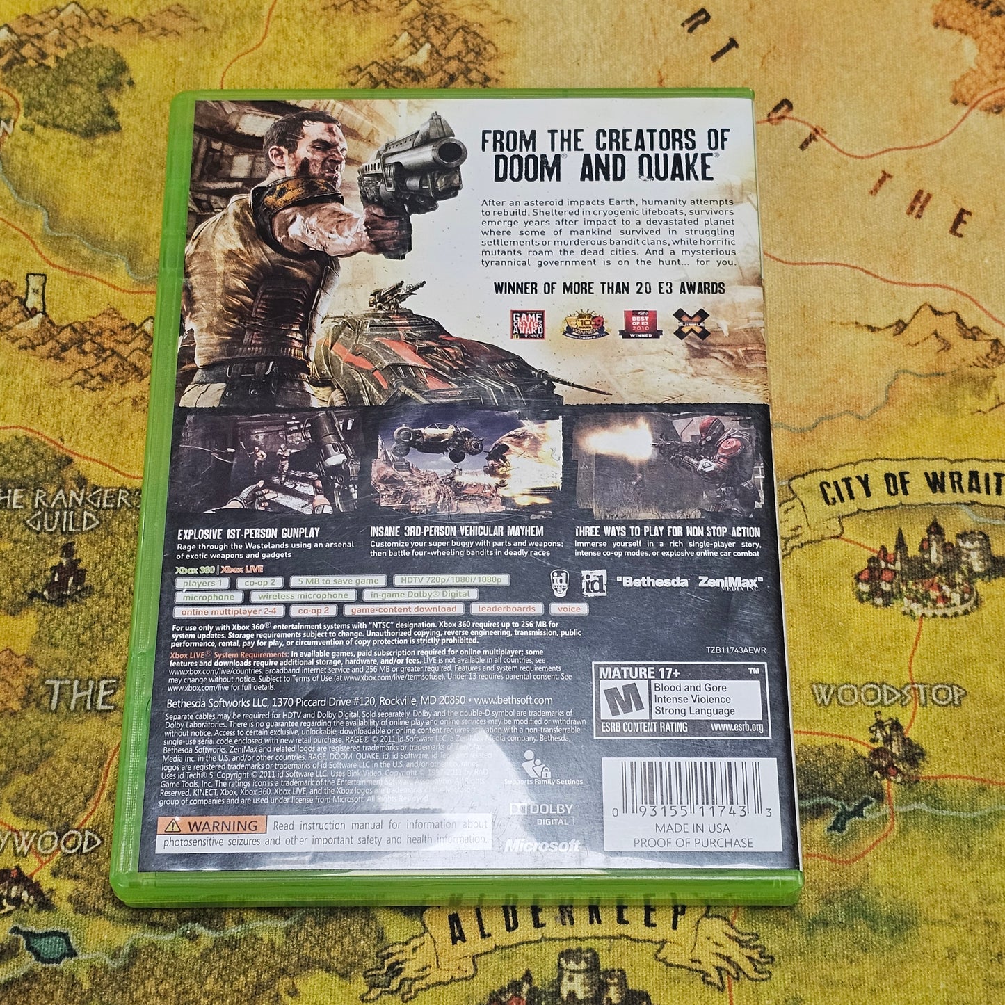 018: Rage - XBox 360