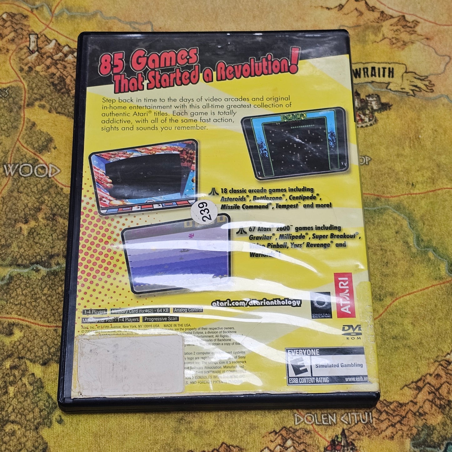 008: Atari Anthology - PS2