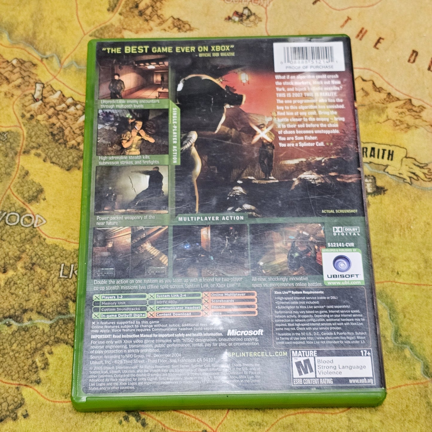 048: Splinter Cell Chaos Theory - XBox