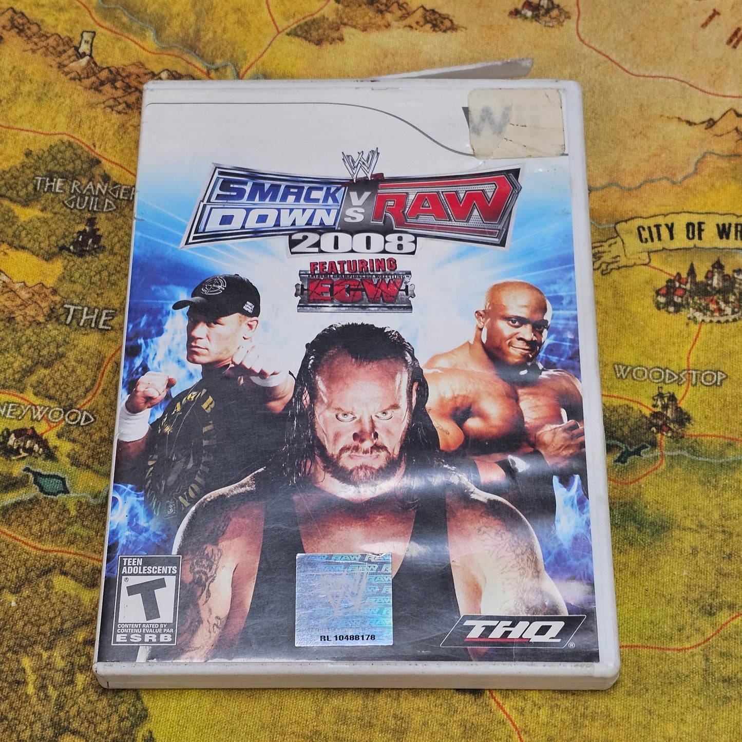 058: WWE SmackDown vs. Raw 2008 - Wii