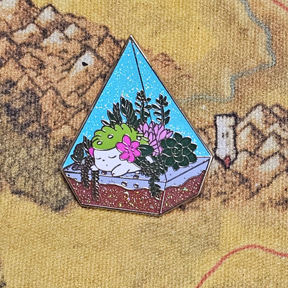 025: Sleeping Shayman Glitter Pin