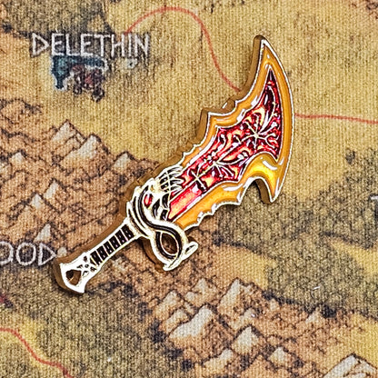 028: Blades of Chaos Pin