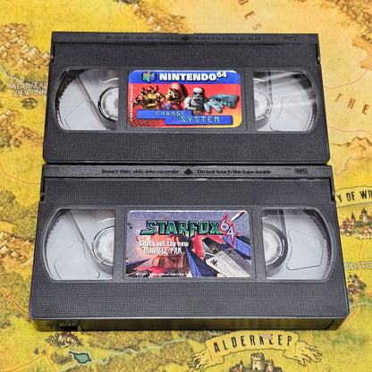 031: Nintendo Promo VHS x 2