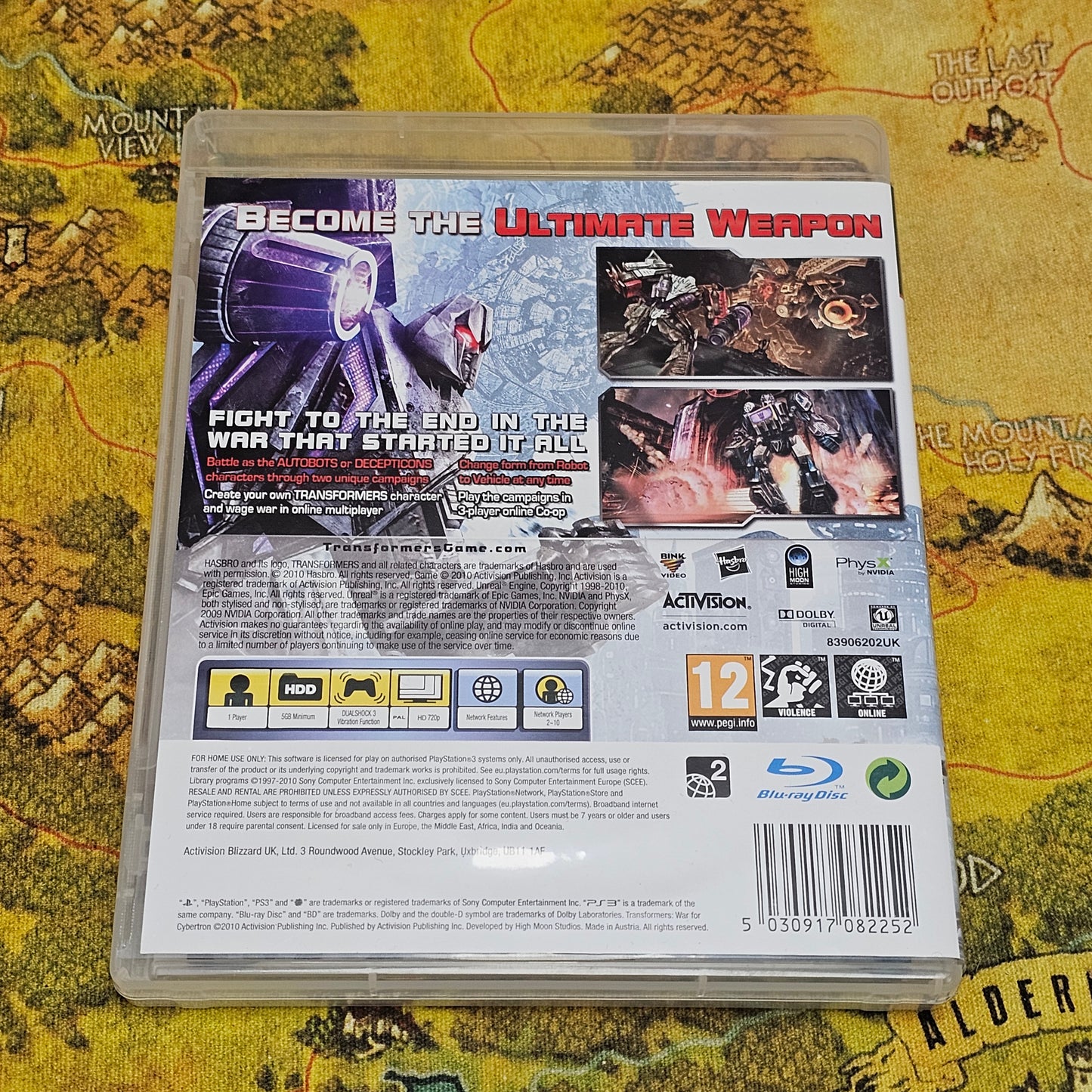 016: Transformers: War for Cybertron - PS3