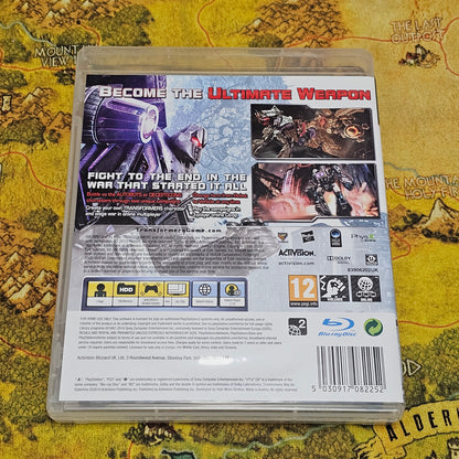 016: Transformers: War for Cybertron - PS3
