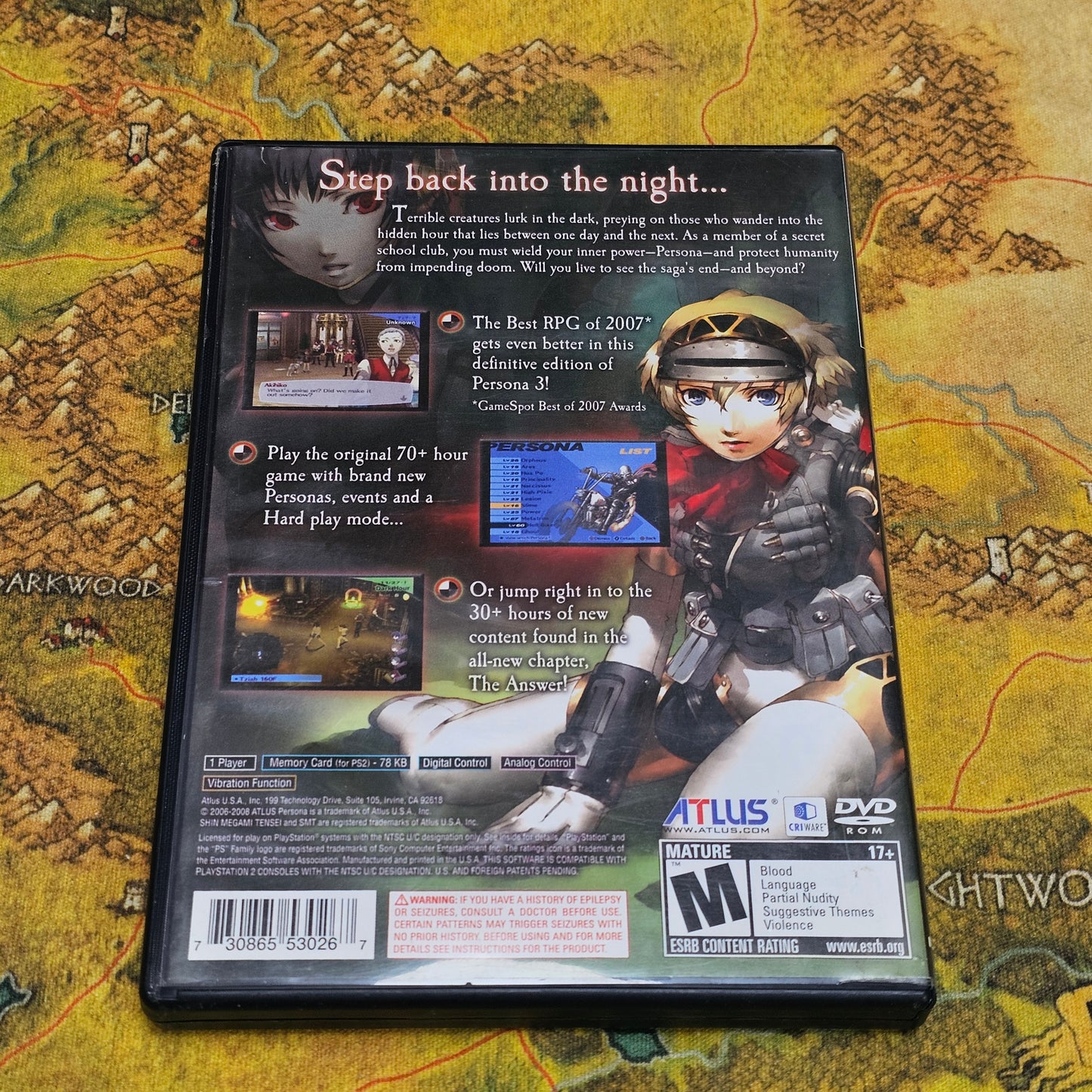 018: Shin Megami Tensei: Persona 3 FES - PS2