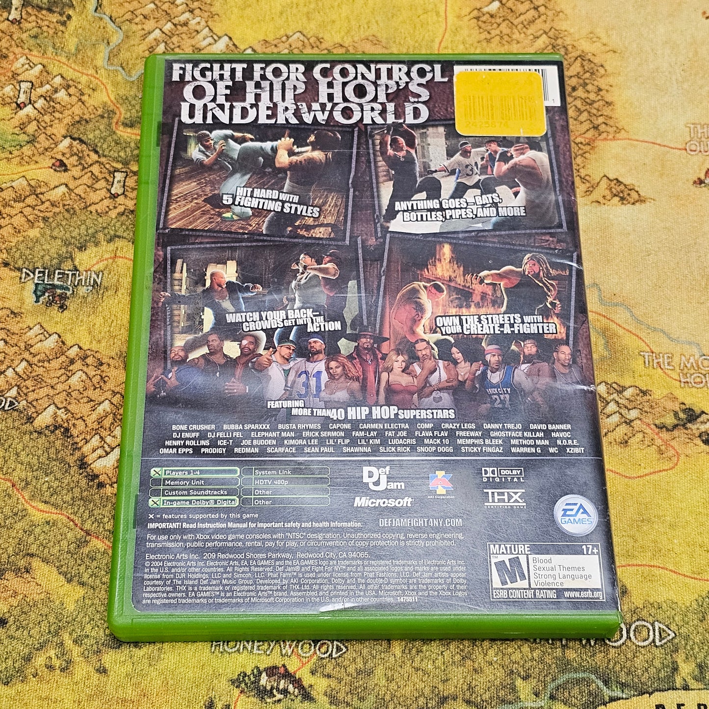 001: Def Jam: Fight for NY - XBox