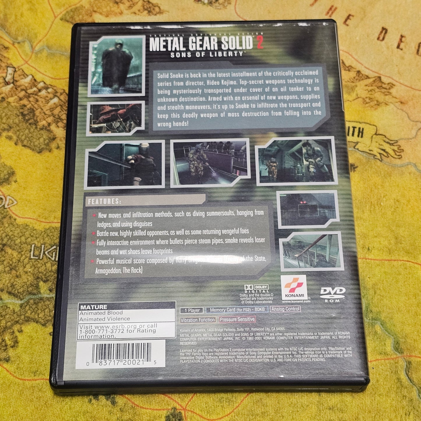 009: Metal Gear Solid 2: Sons of Liberty - PS2