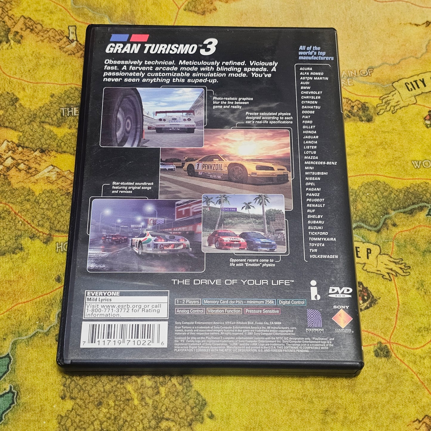 008: Gran Turismo 3: A-Spec - PS2
