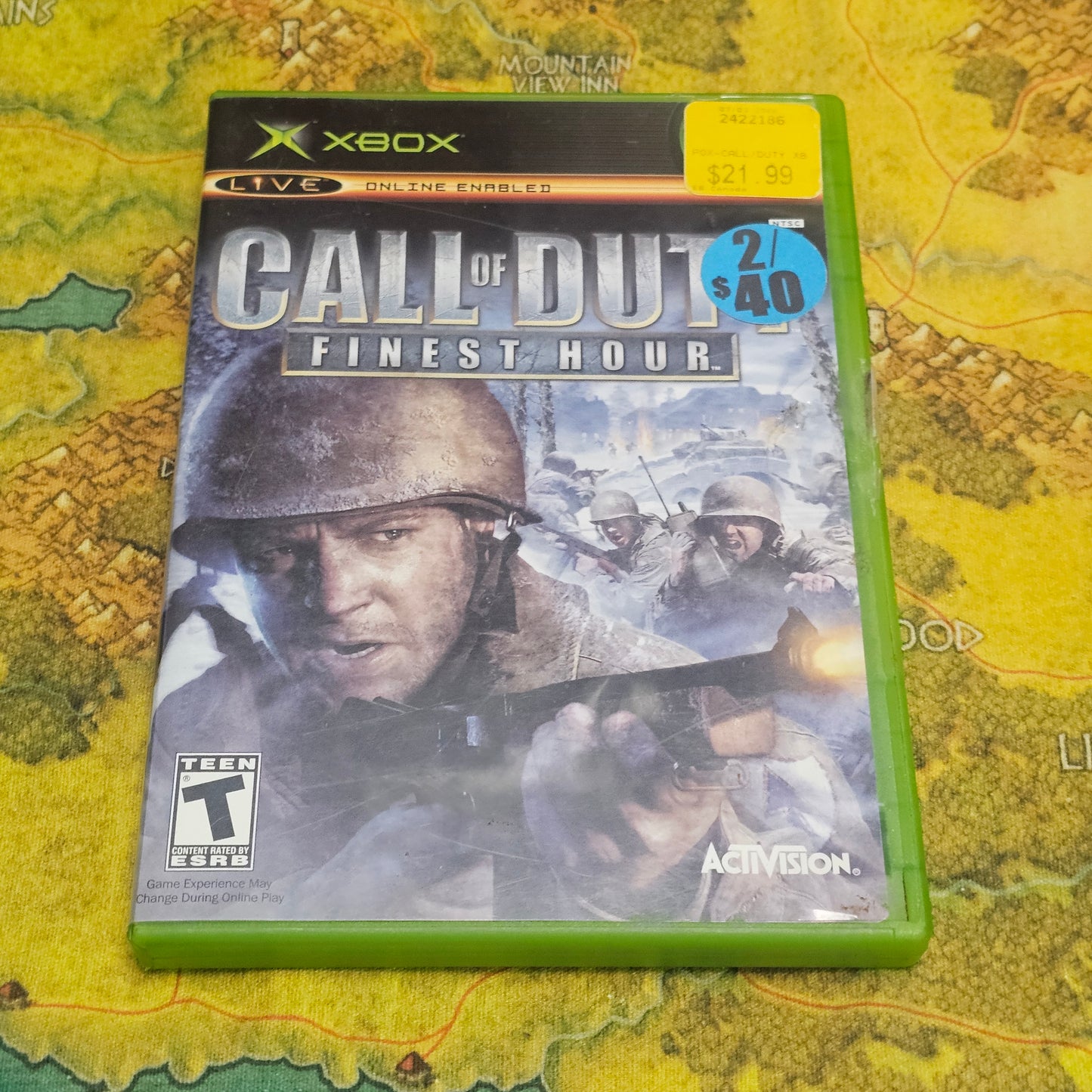 016: Call of Duty: Finest Hour - XBox