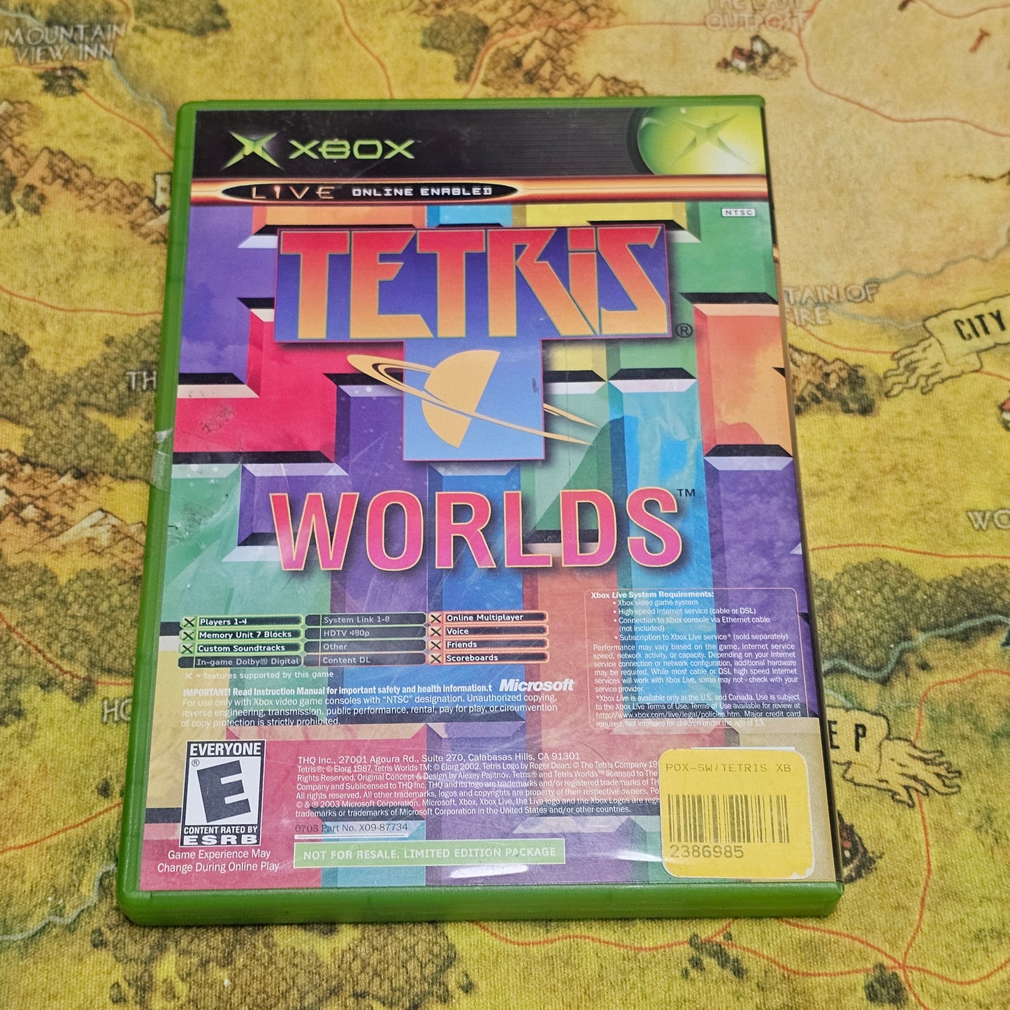 017: Star Wars: The Clone Wars / Tetris Worlds - XBox
