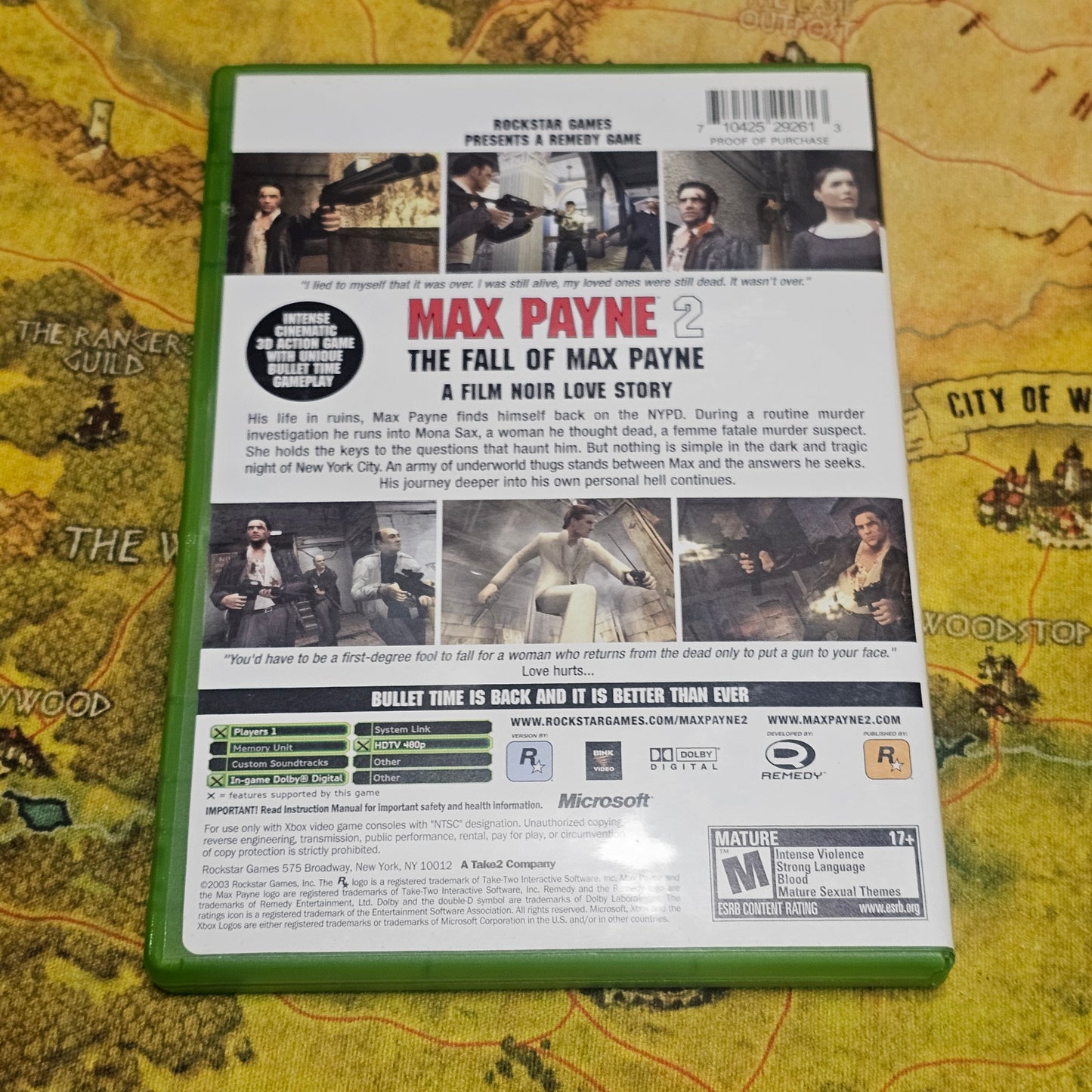 021: Max Payne 2: The Fall of Max Payne - XBox
