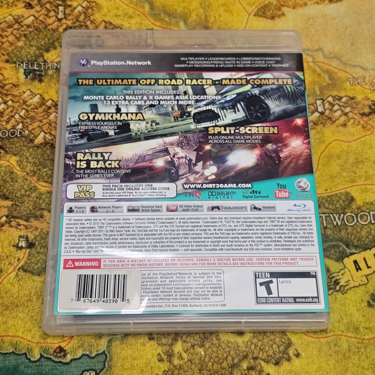 025: Dirt 3 - PS3
