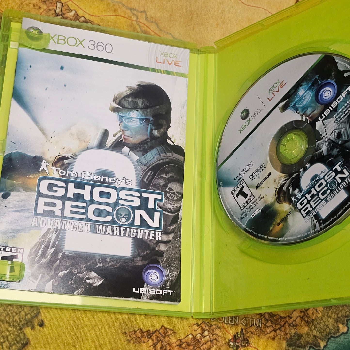 039: Tom Clancy's Ghost Recon Advanced Warfighter 2 - XBox 360