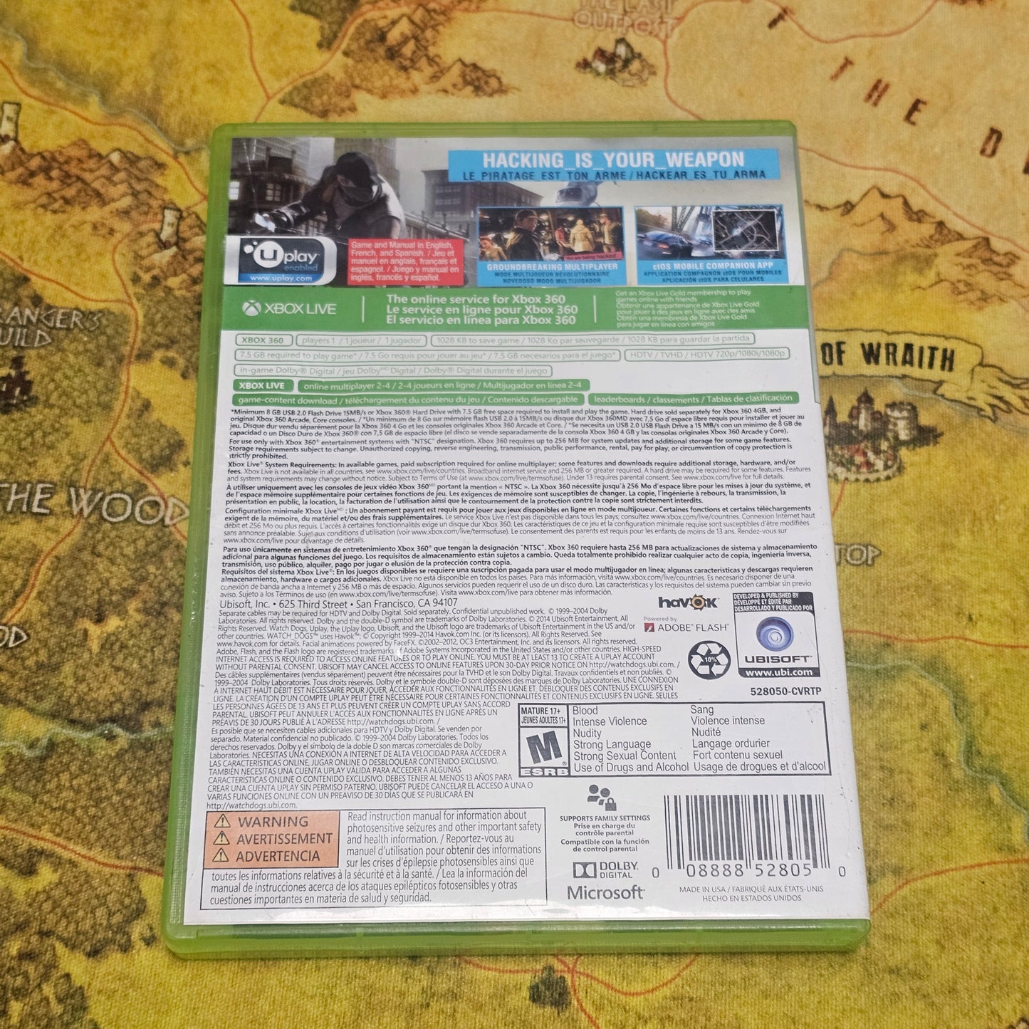 040: Watch Dogs - XBox 360