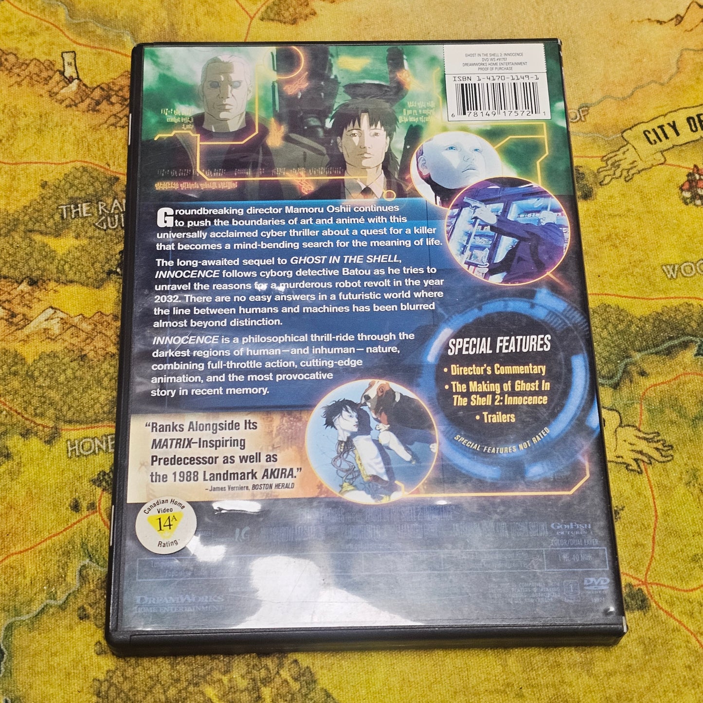 087: Ghost in the Shell 2: Innocence (DVD)