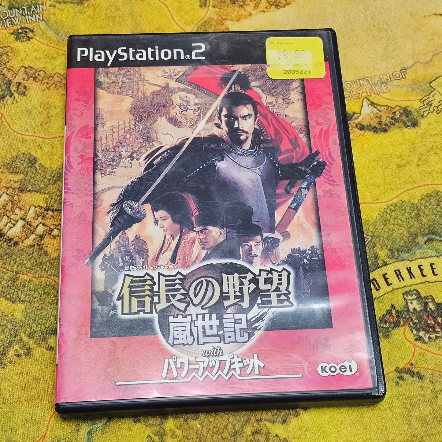 064: Nobunaga no Yabō: Ranseiki with Power-Up Kit (Japan Import) - PS2