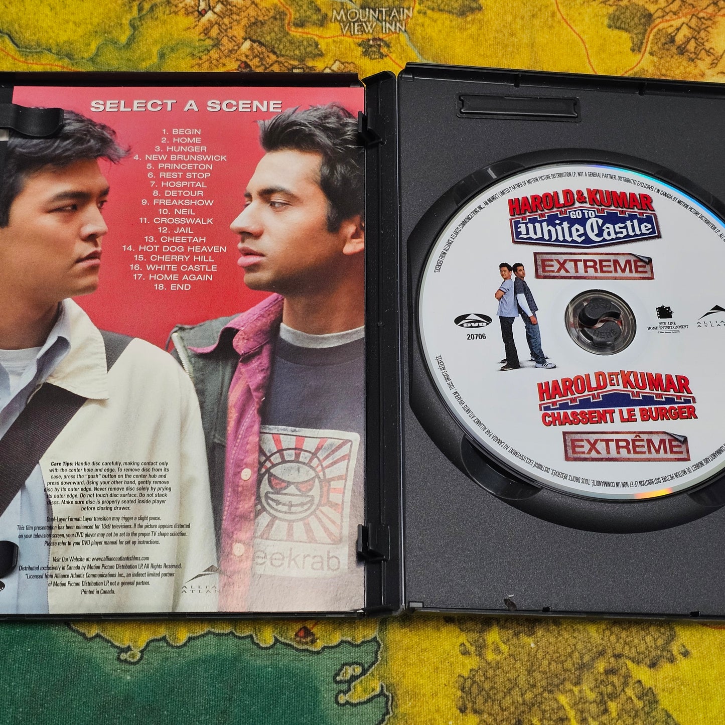 091: Harold & Kumar Go to White Castle (DVD)