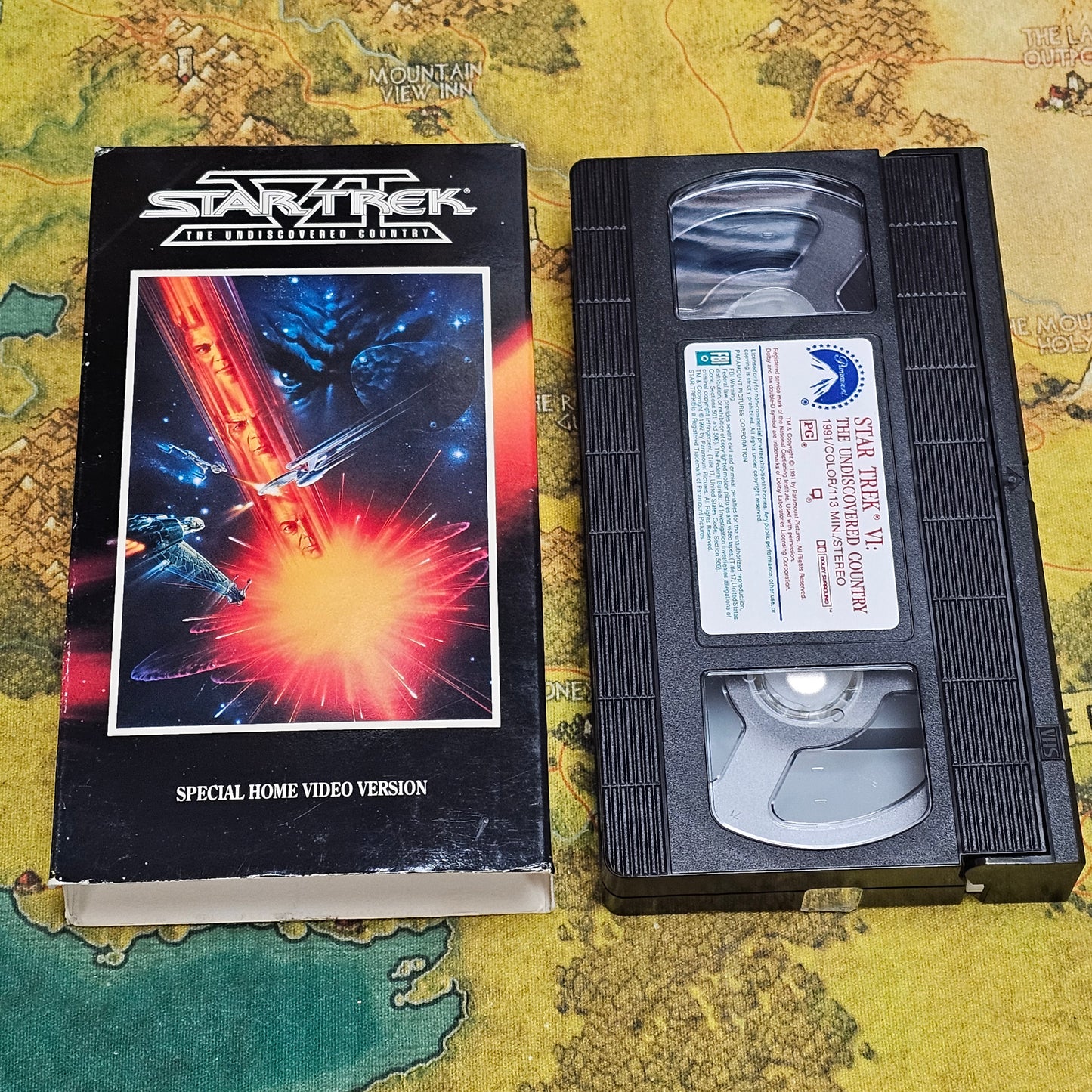 088: Star Trek VI: The Undiscovered Country (VHS)